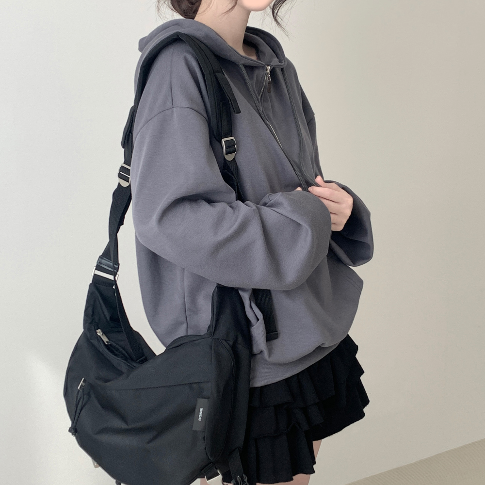 Bonnie Oversized Fit Hoodie Zip Up