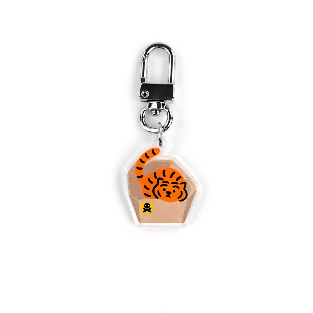 WILD TIGER KEY RING