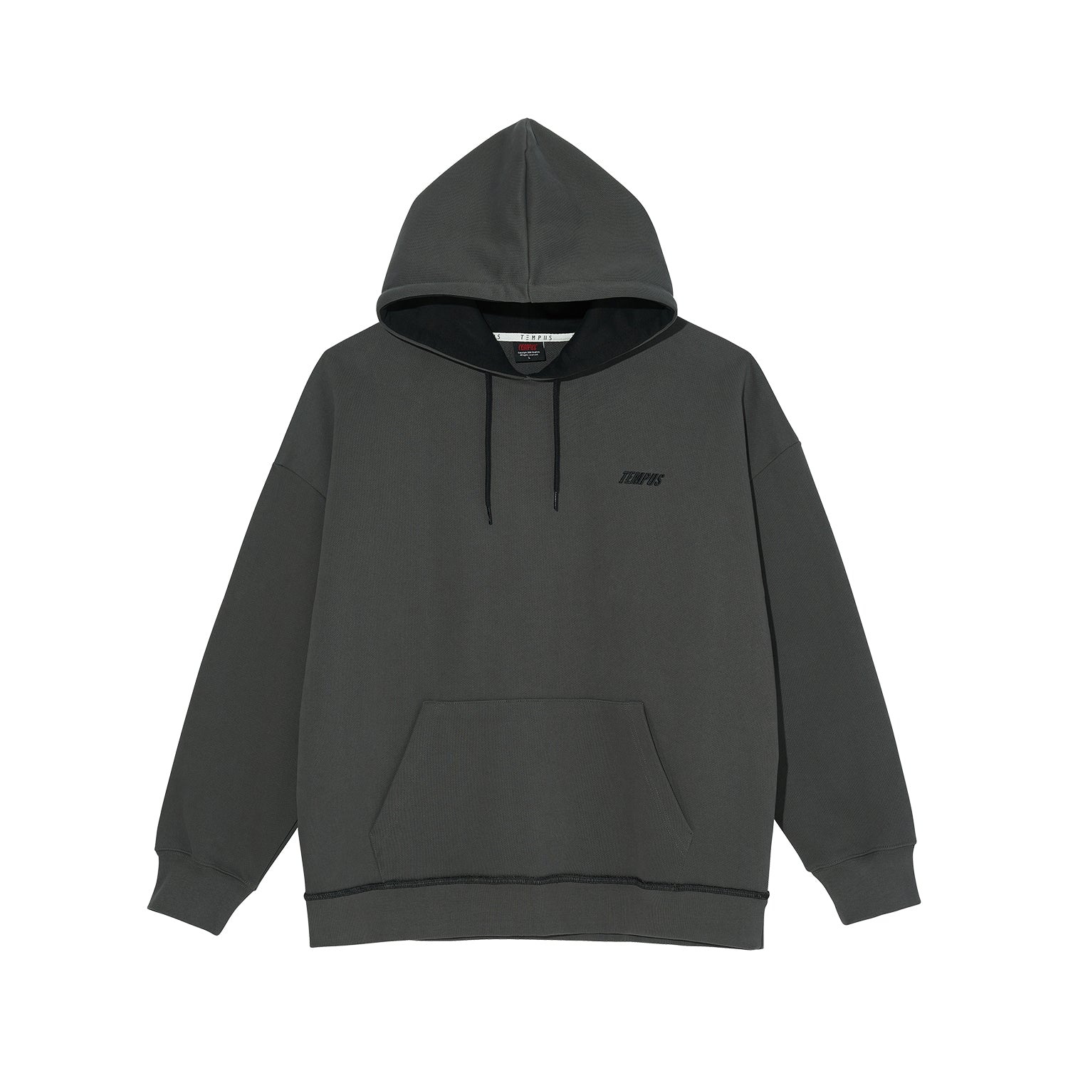 STITCH POINT HOODIE [CHARCOAL]