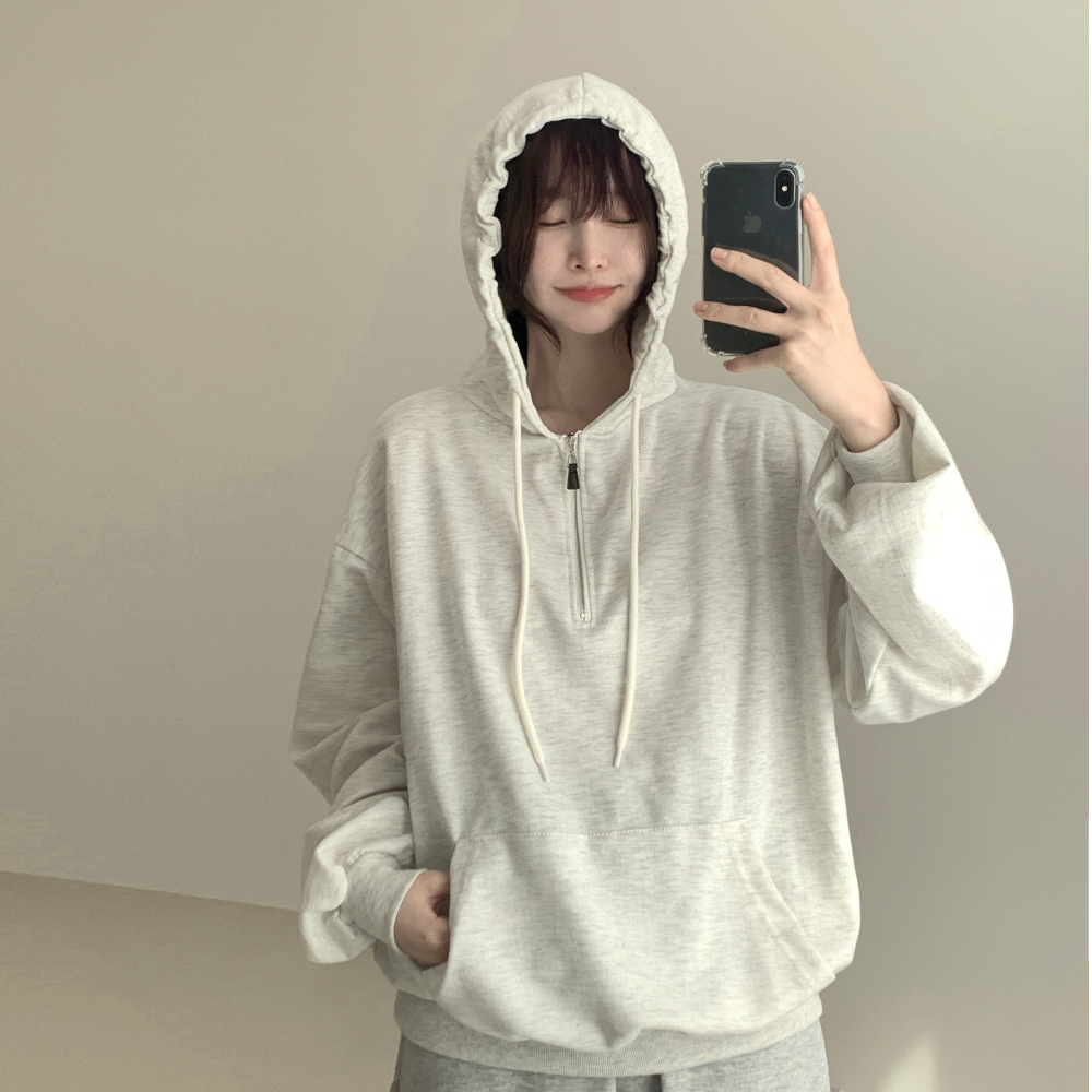 Bonnie Oversized Fit Hoodie Zip Up