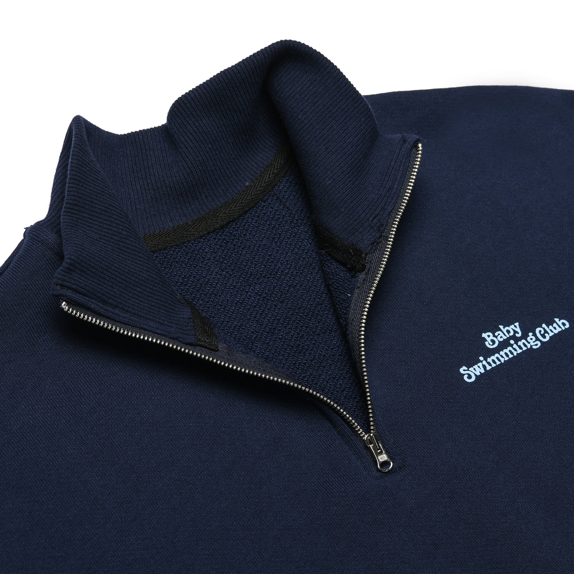 [Call me baby] Baby Swimming Club Half-Zip Pullover (Navy)