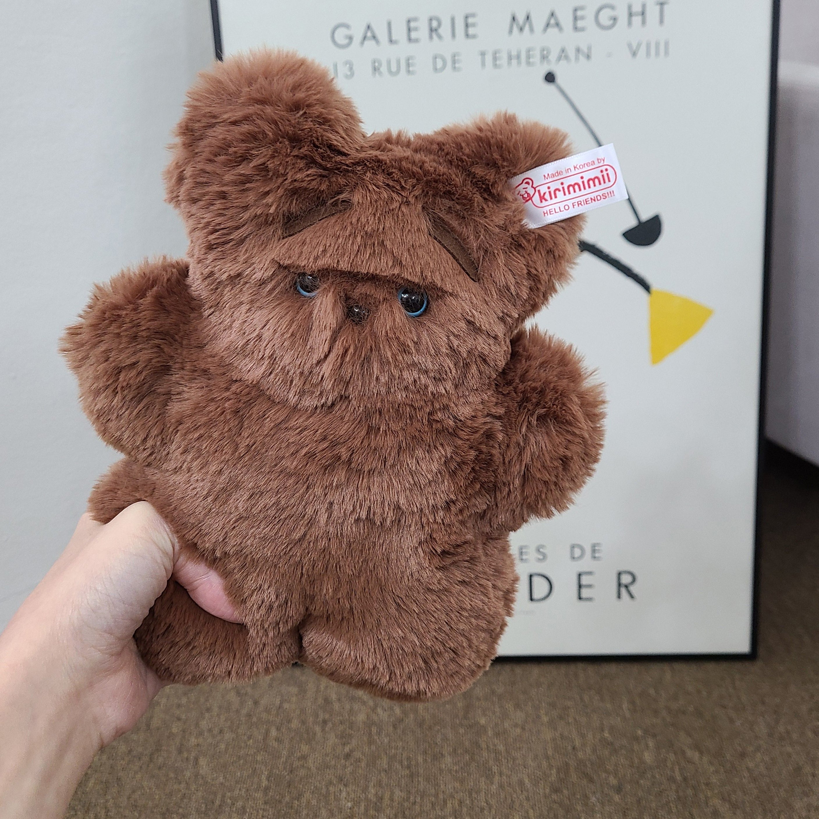 Brown Yeti Teddy bear