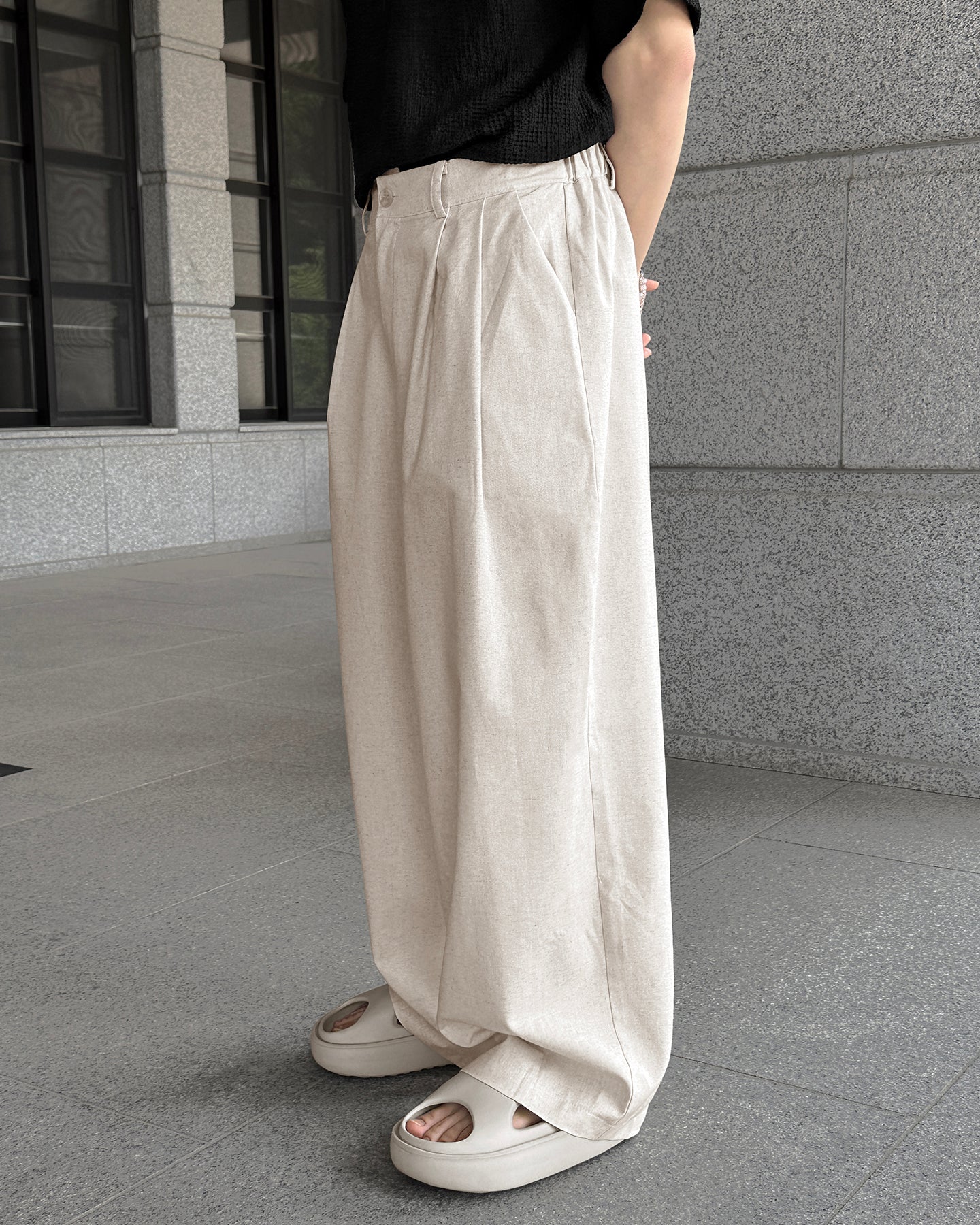 Knits Linen Slacks