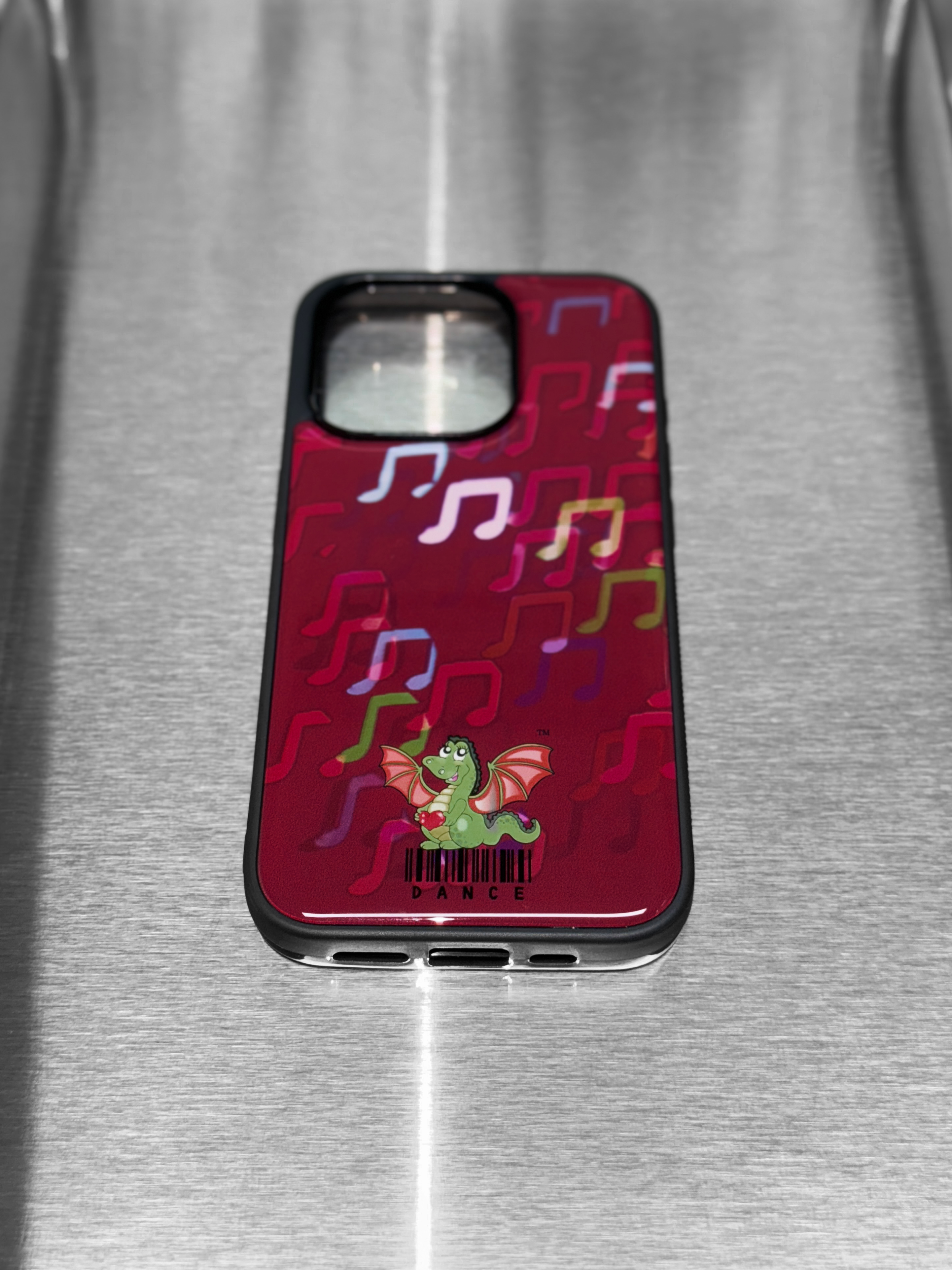 Heartful Dragon epoxy case - RHYTHM