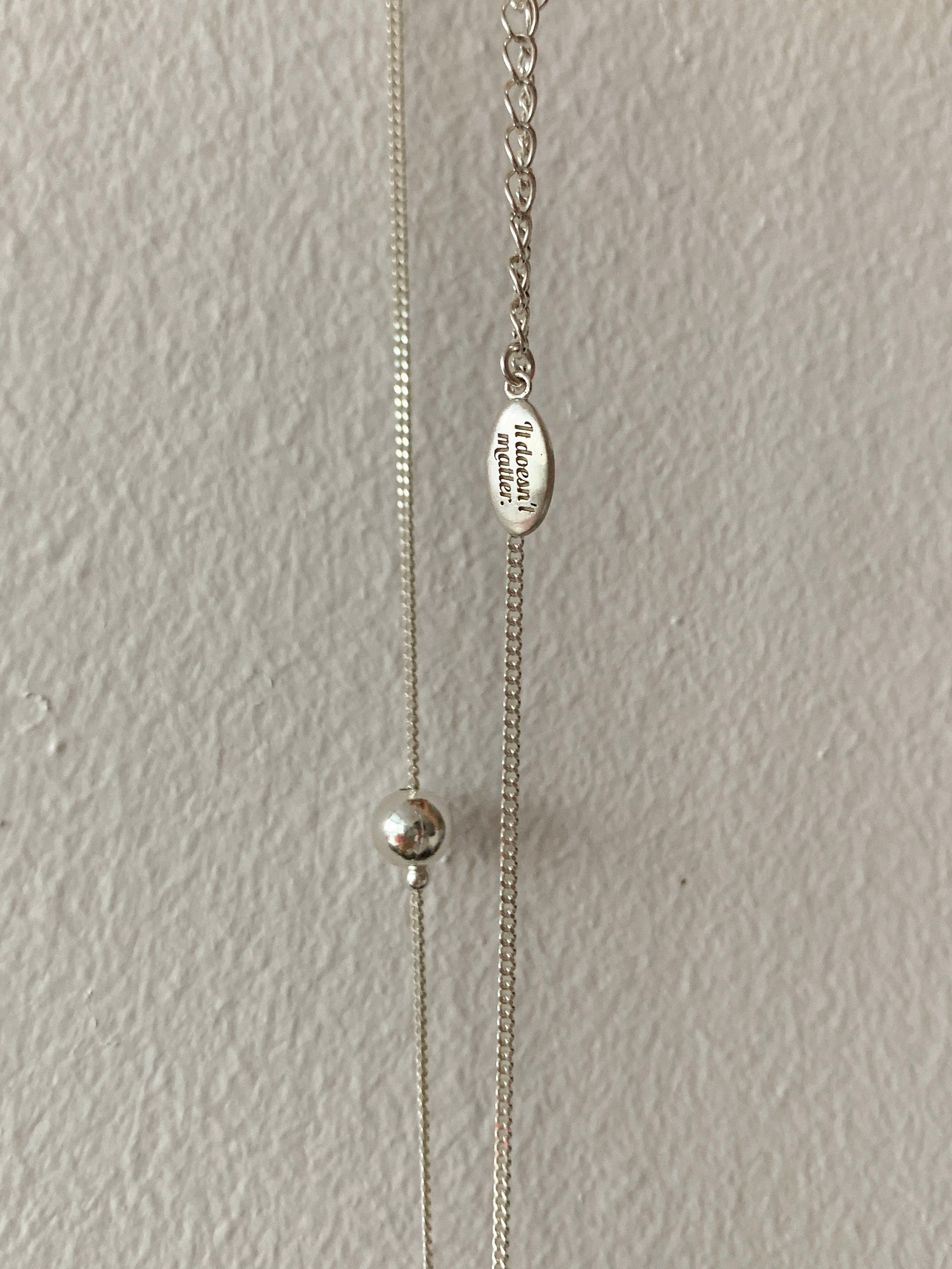 Pool necklace (Silver) 