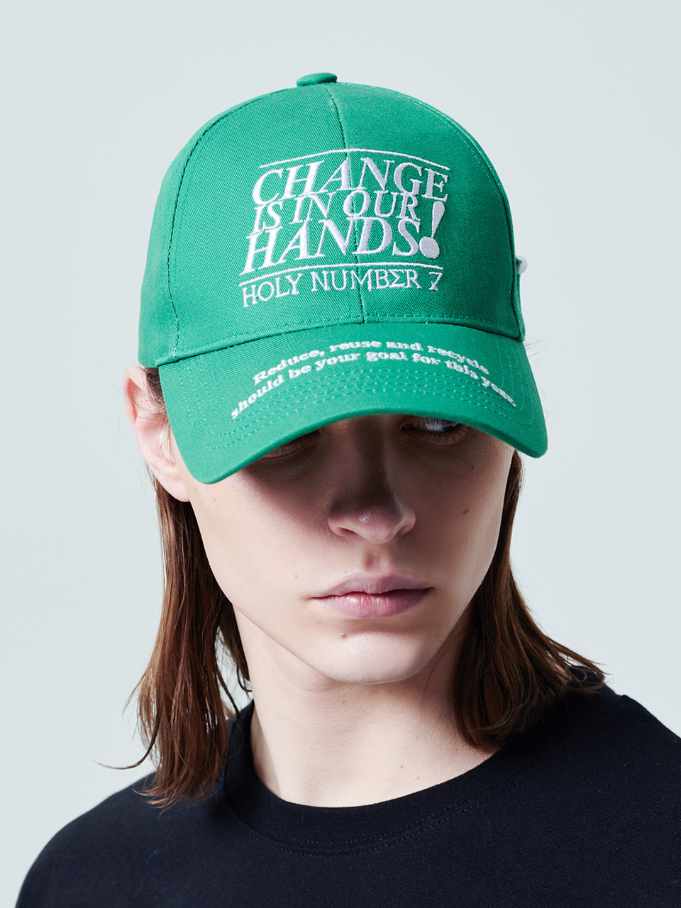 CHANGE IS IN OUR HANDS CAMPAIGN CAP_GREEN