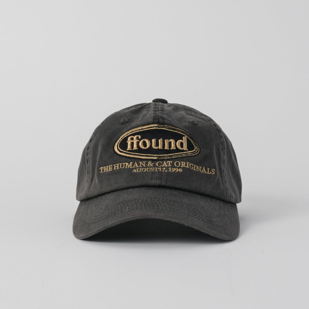 FFOUND WASHED VINTAGE BALL CAP / GREY