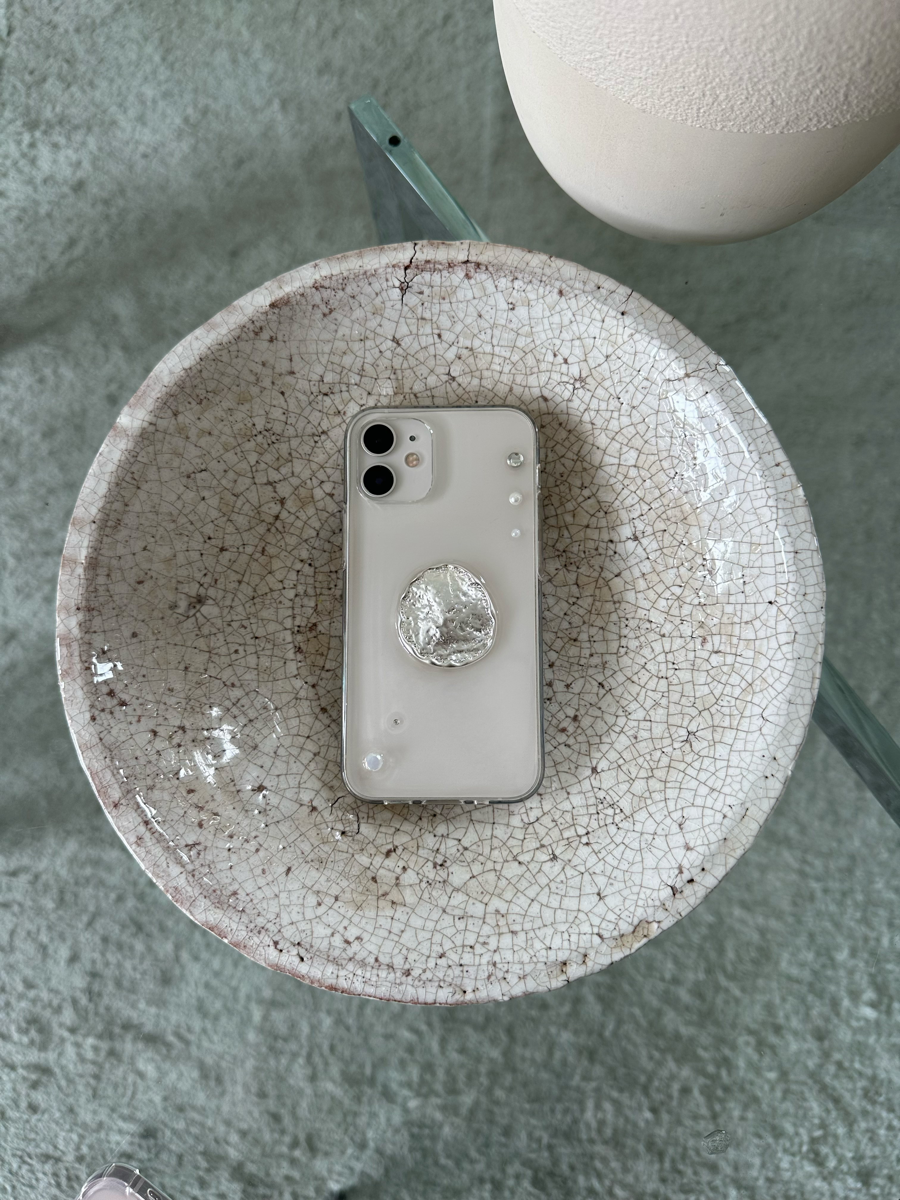 shirring iphone resin case