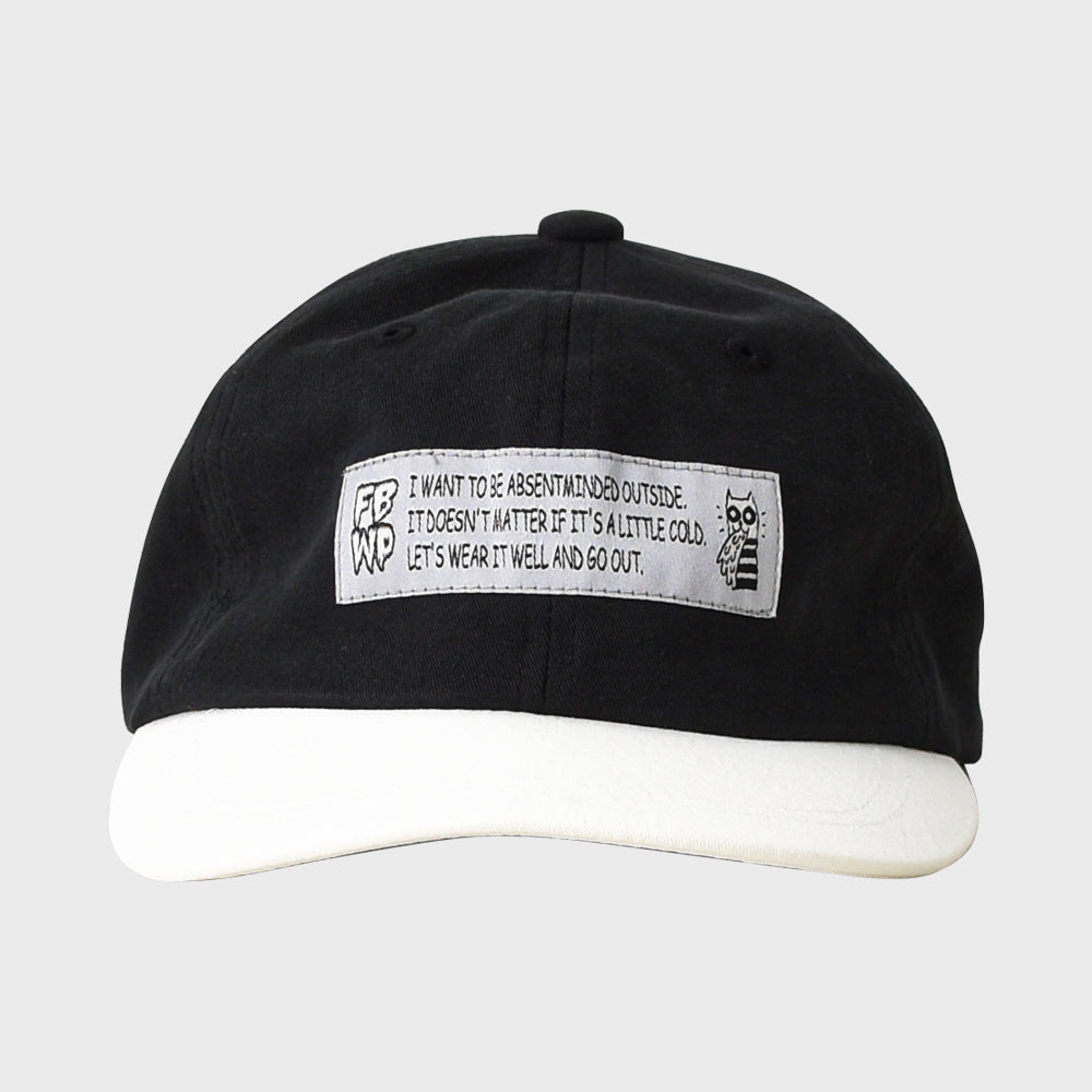 BUKA FLAT BRIM CAP (BLACK)