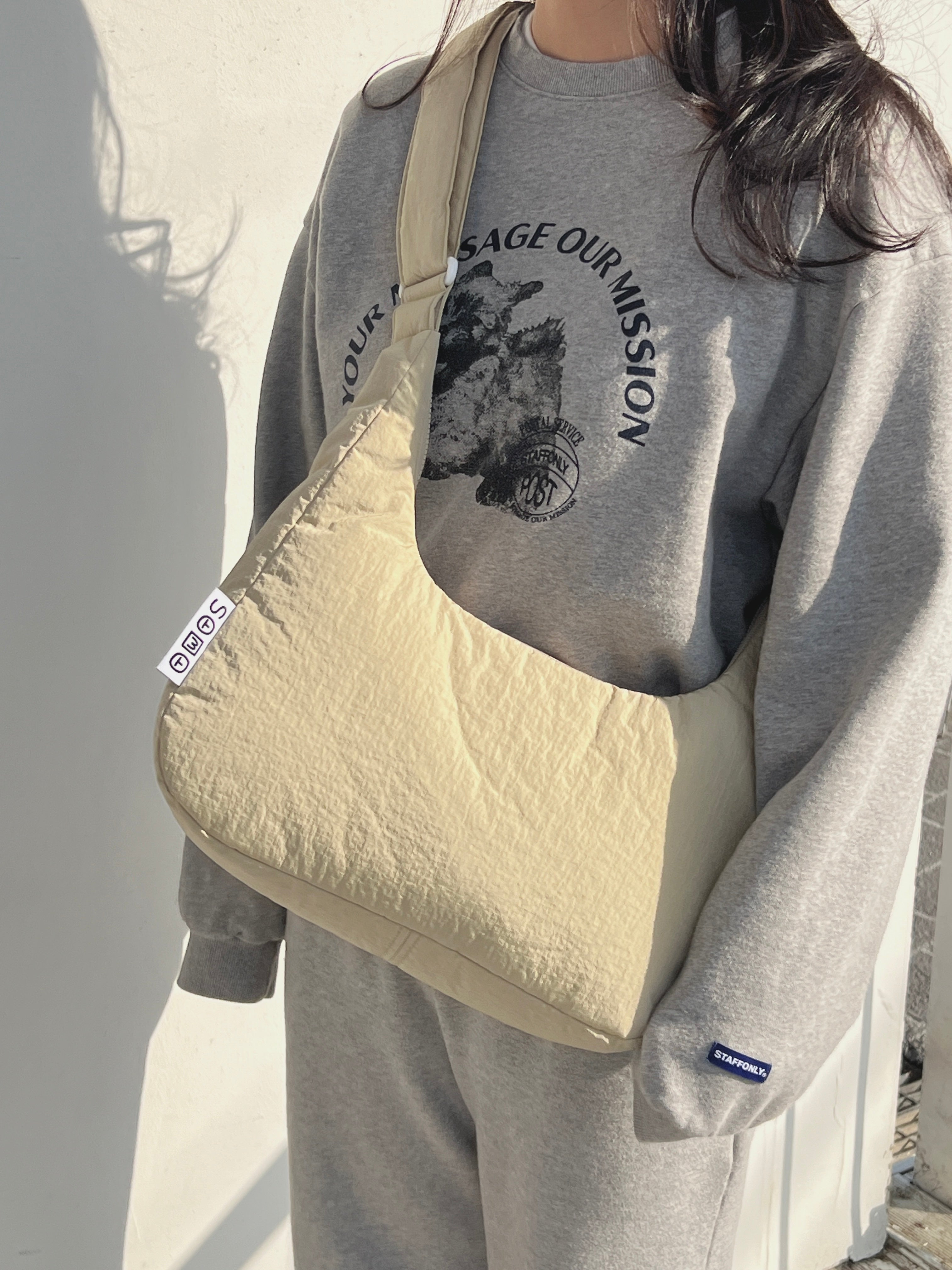 Don't forget me Bag-beige