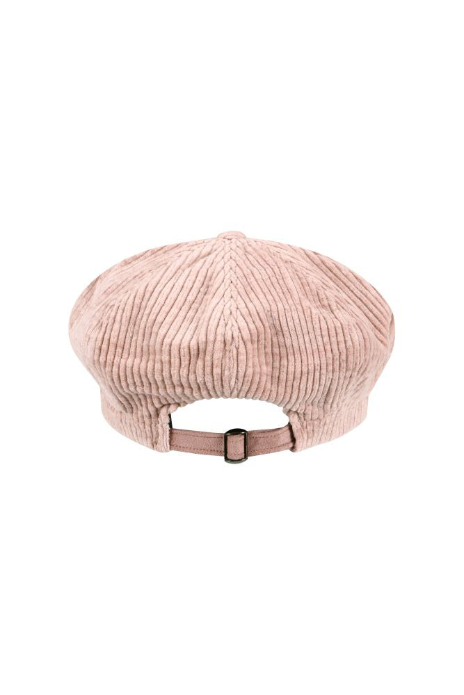 Corduroy newsboy cap