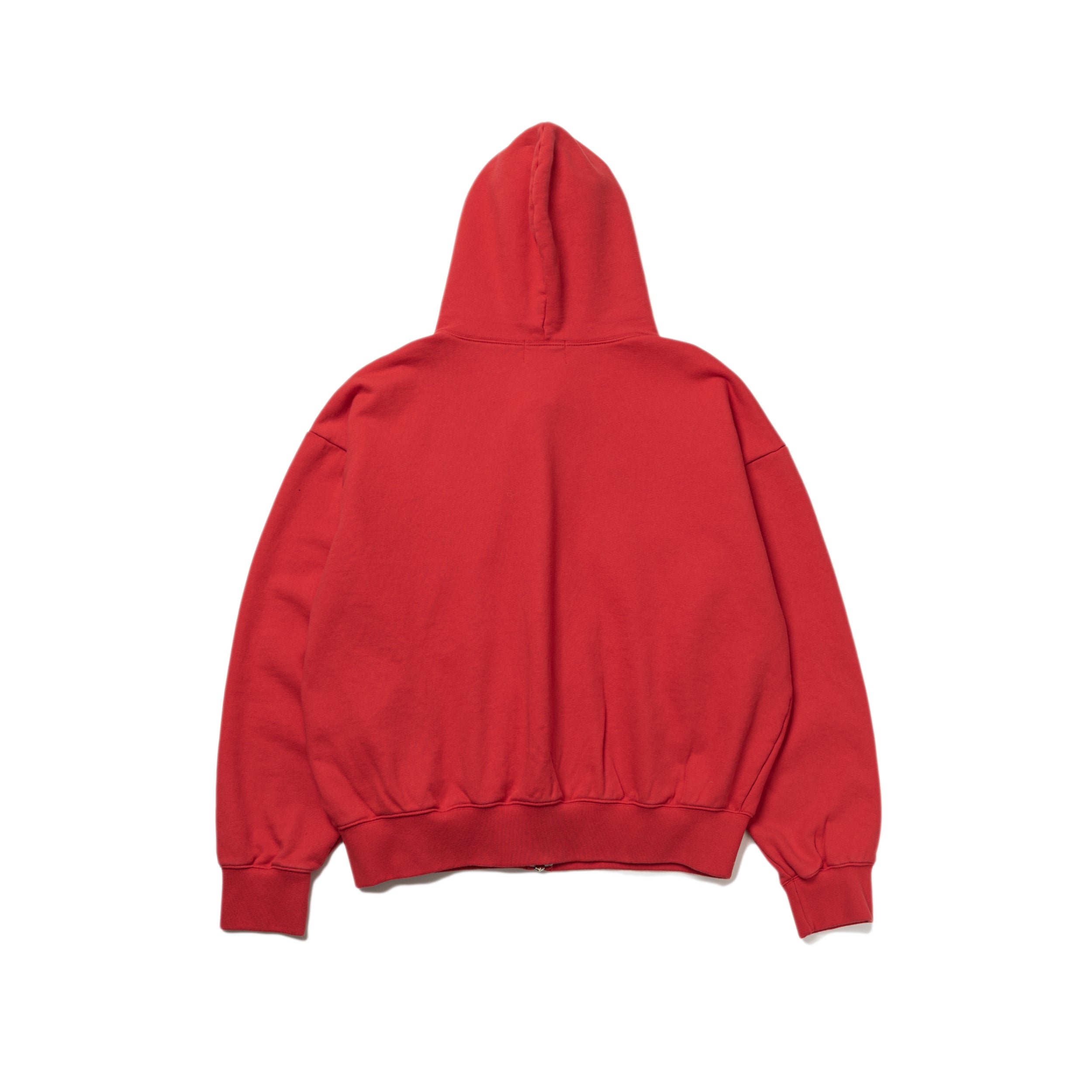 ROSE PATCH ZIPUP HOOD(RED)