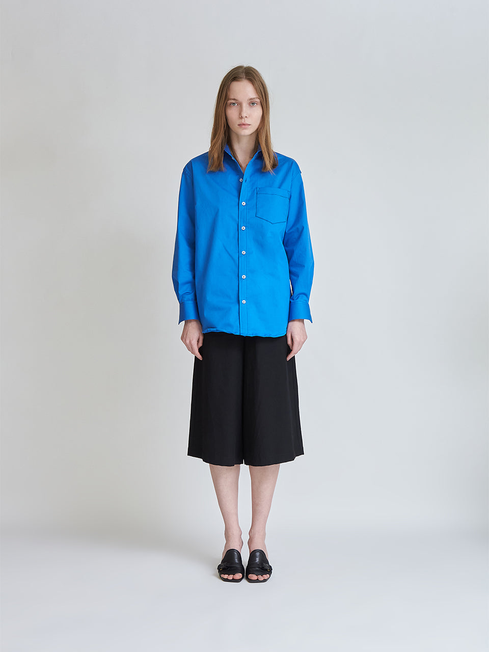 OVERFITTED POINT STITCH SHIRT