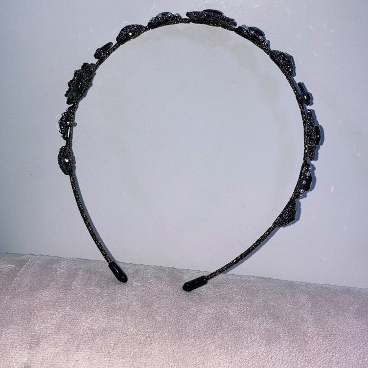 jasmine black cubic hairband