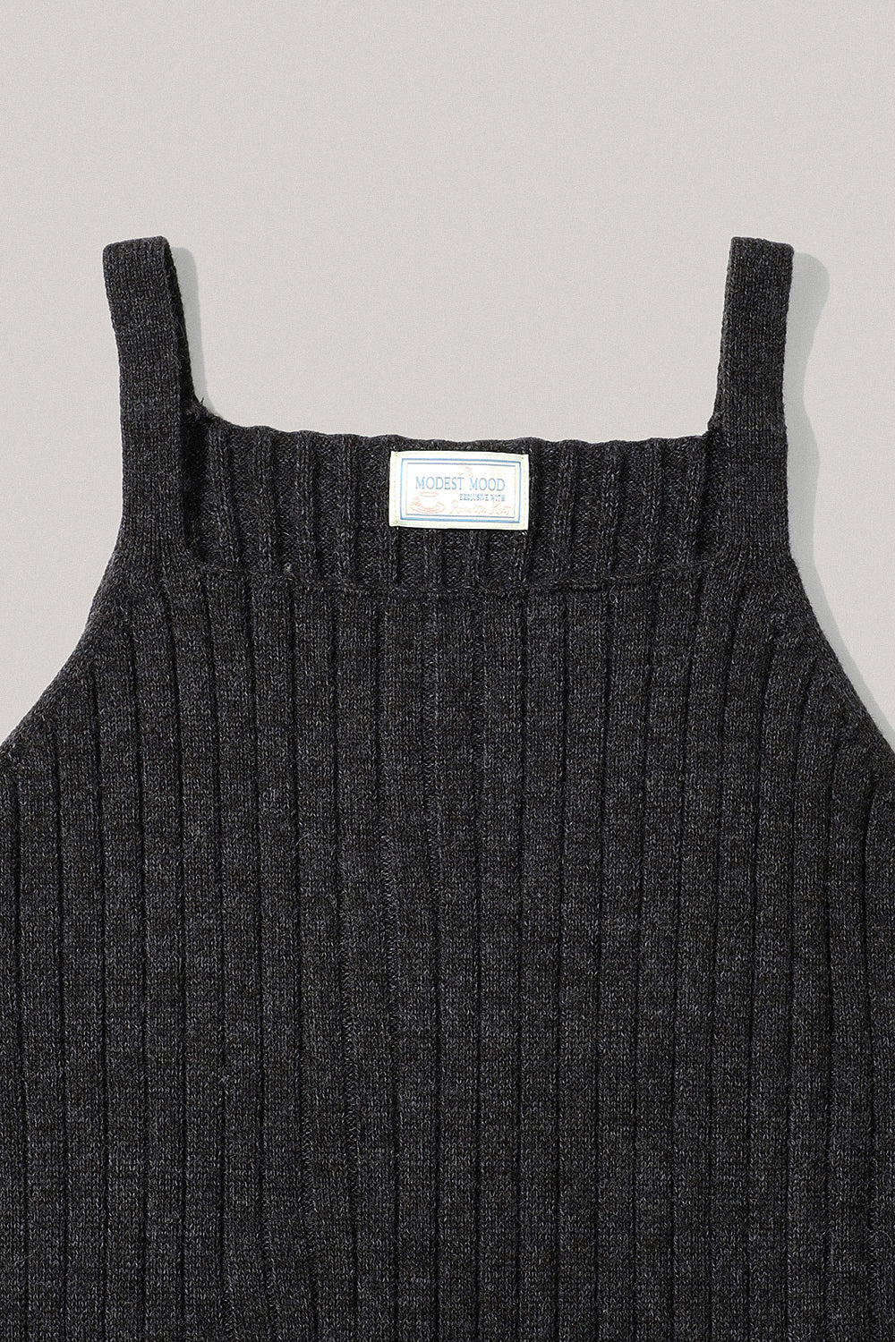 THE KNIT SLIP - CHARCOAL