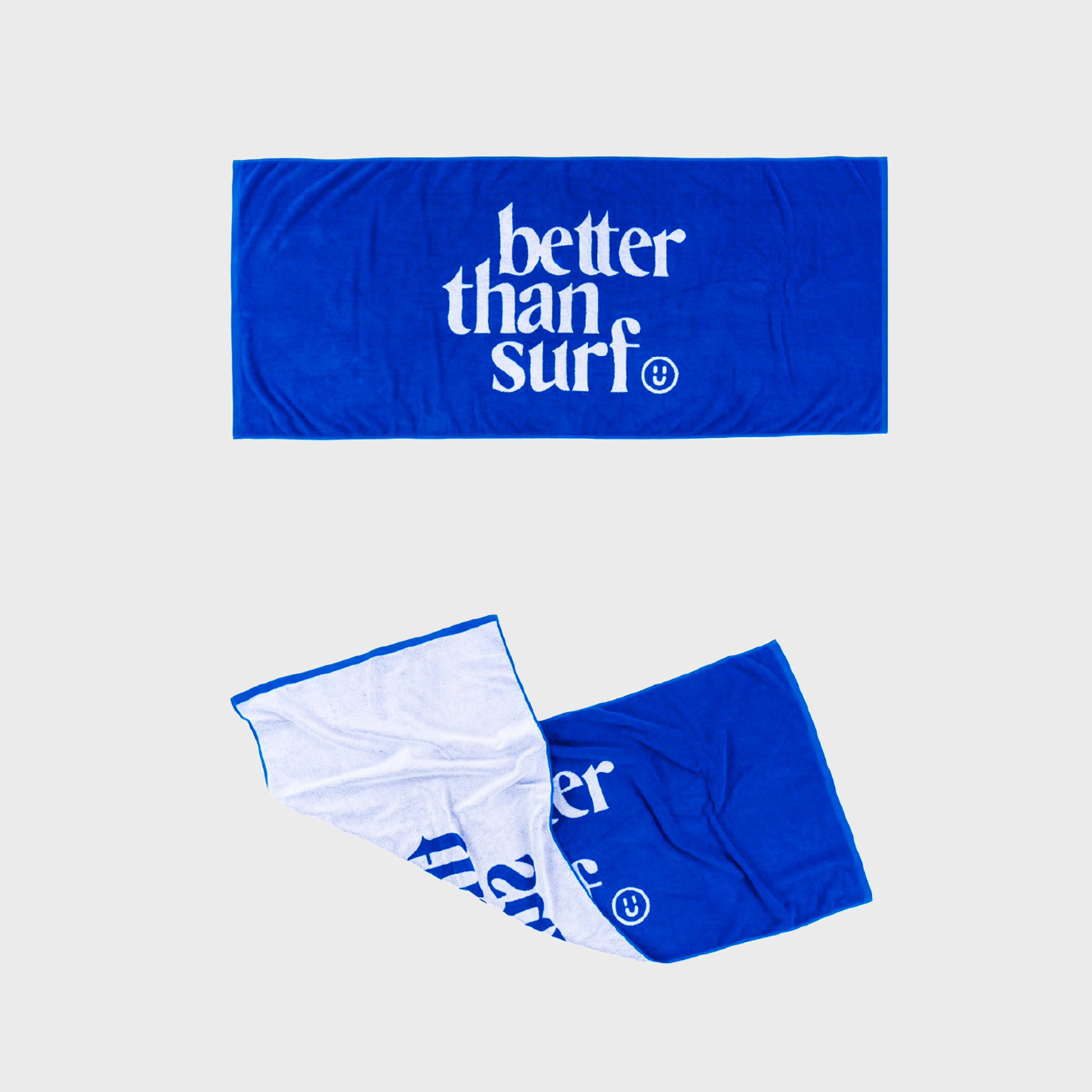 BETTER THAN SURF LOGO BEACH TOWEL