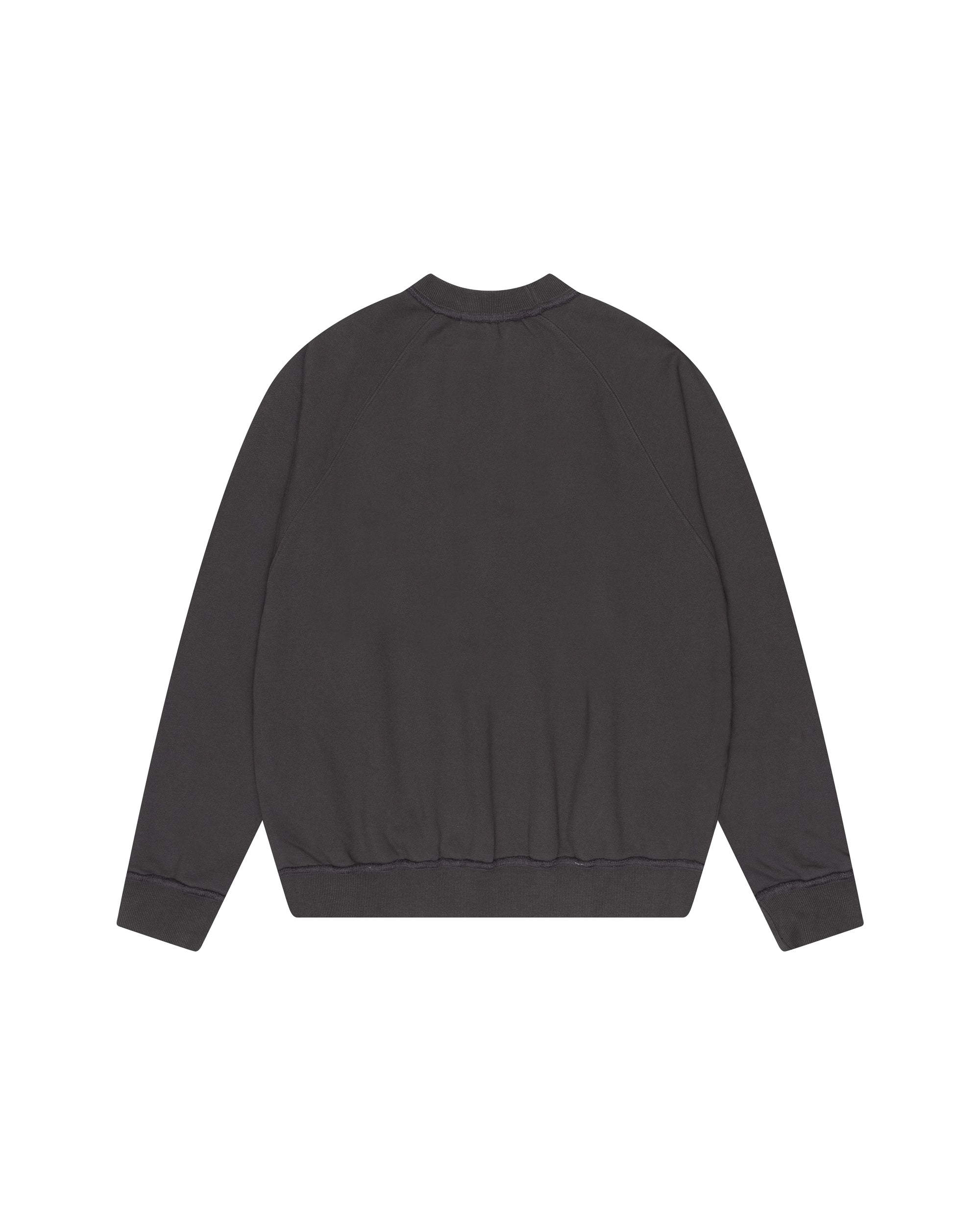 Logo Patch Raglan Sweatshirt (Dark Gray)