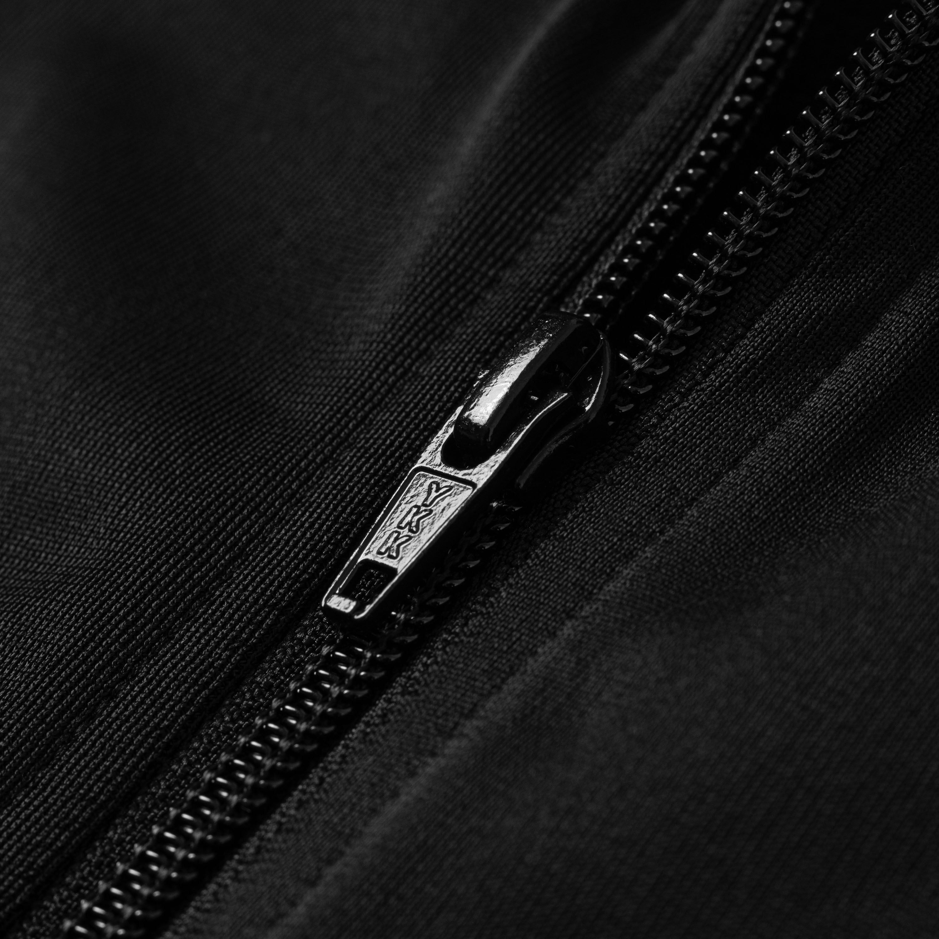 Logo Striped Track Jacket - Black