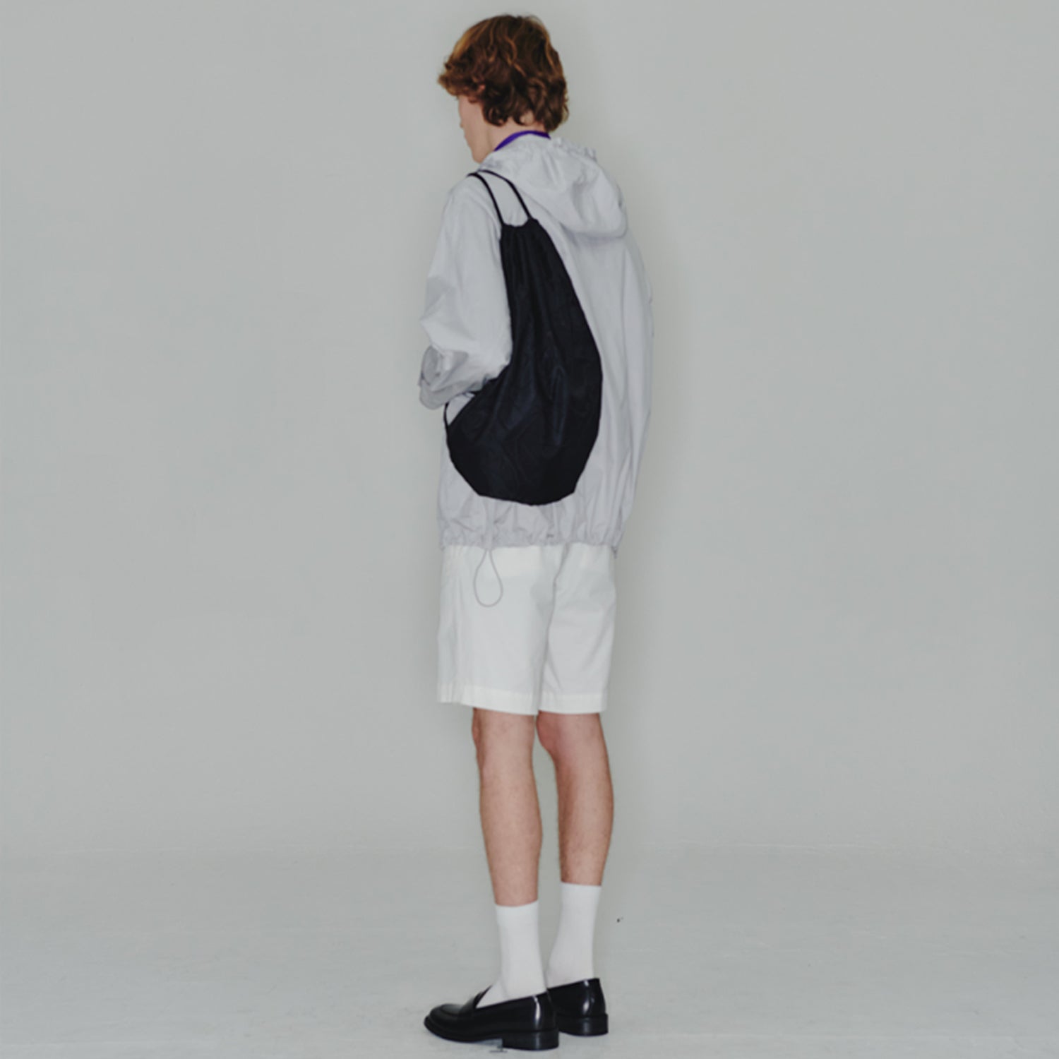 Waterloo Drawstring Bag (Crease Black)