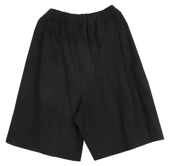 No.0120 B tuck wide cotton banding SHORTS