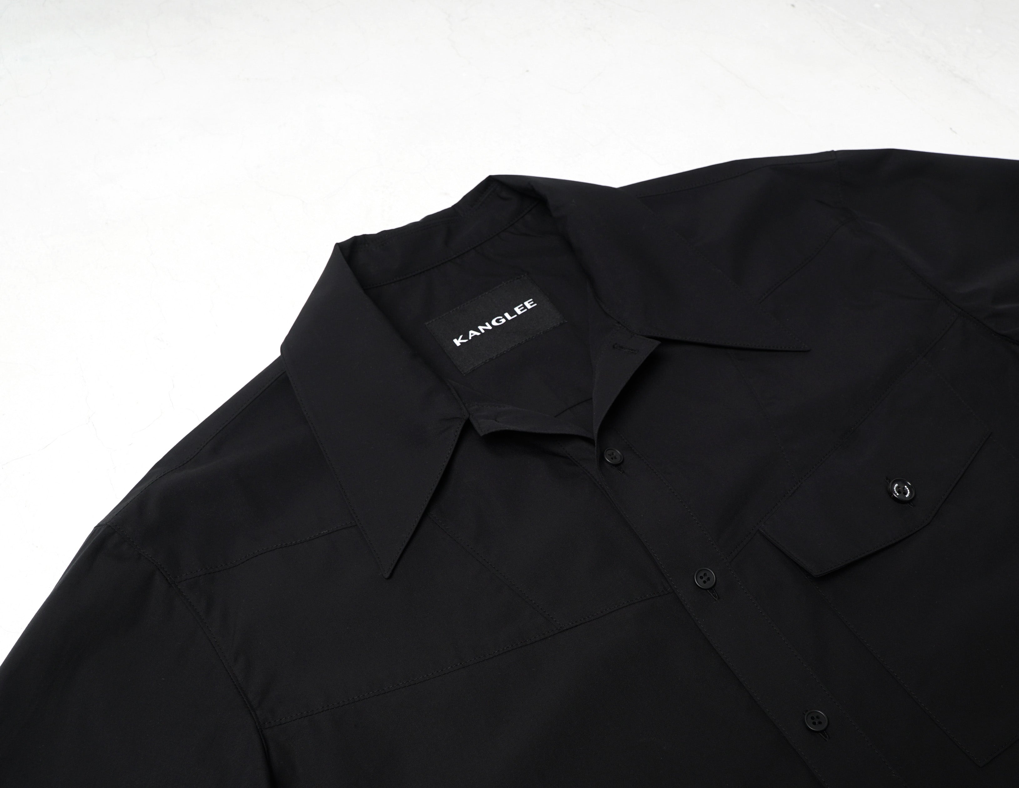 K.A.F PANEL SHIRT IN COTTON BK