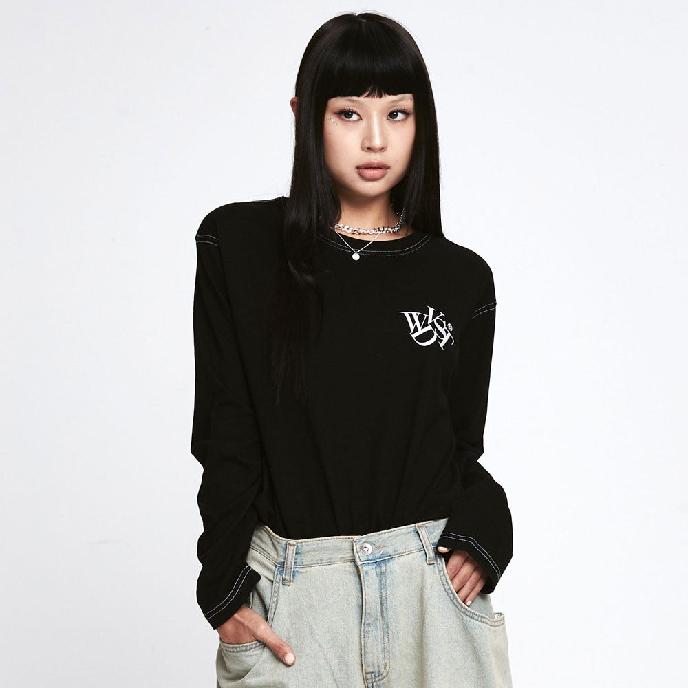 Logo Long Sleeve T-shirt [2 Color]