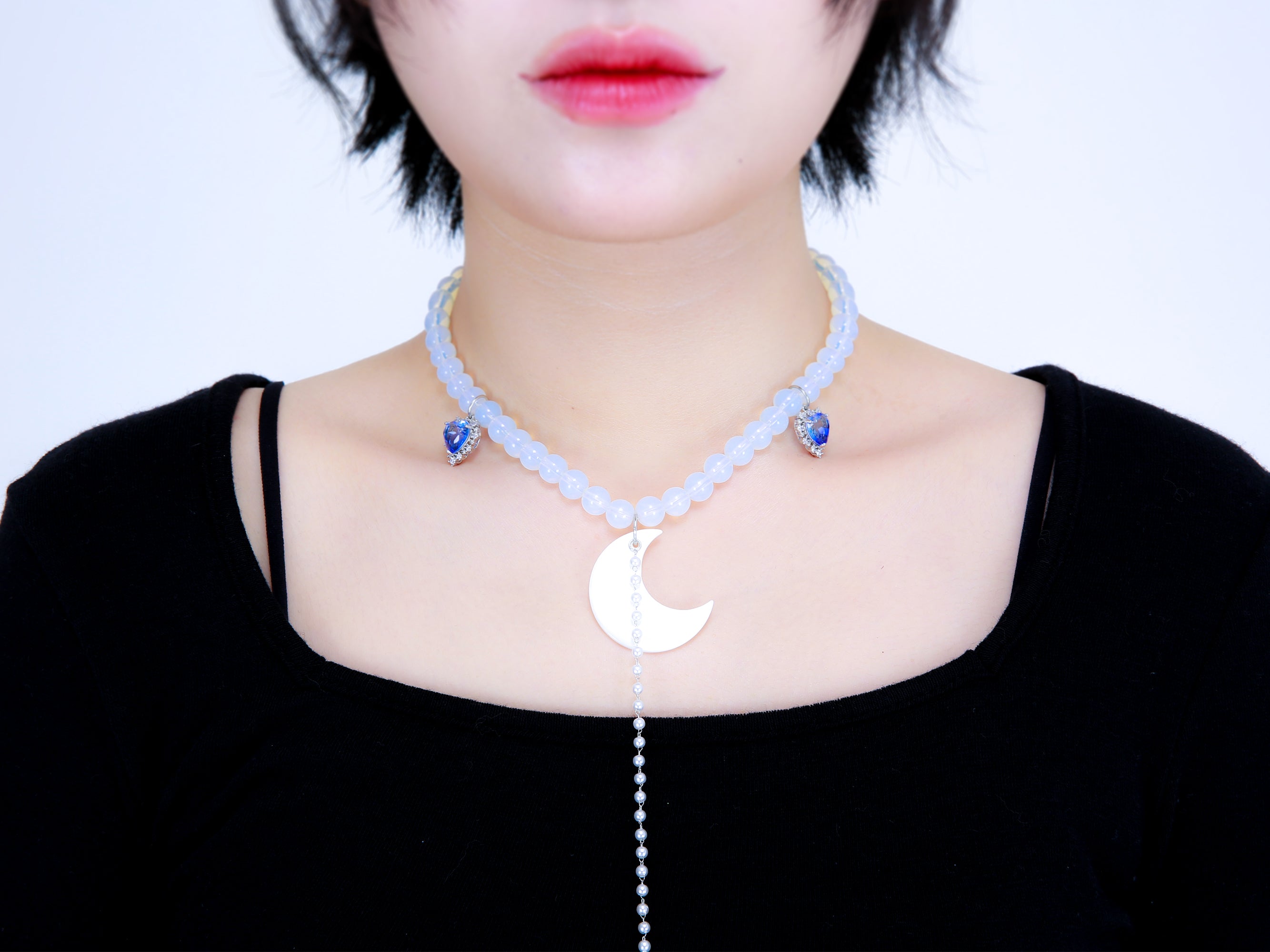 ミルキーネックレスコネクティドトゥーザブレスレット / Milky Necklace Connected to the Bracelet