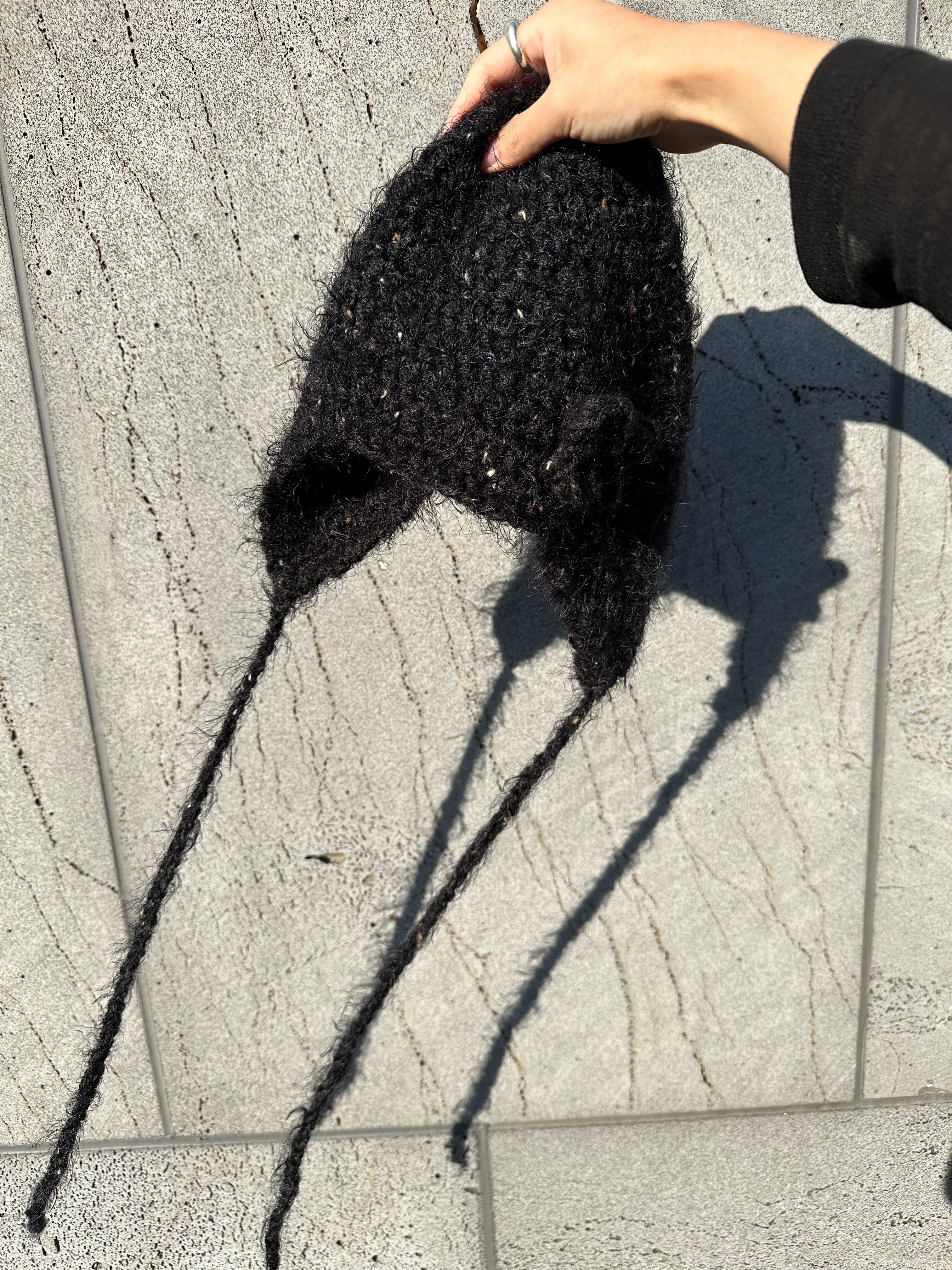 Hairy Earflap Beanie