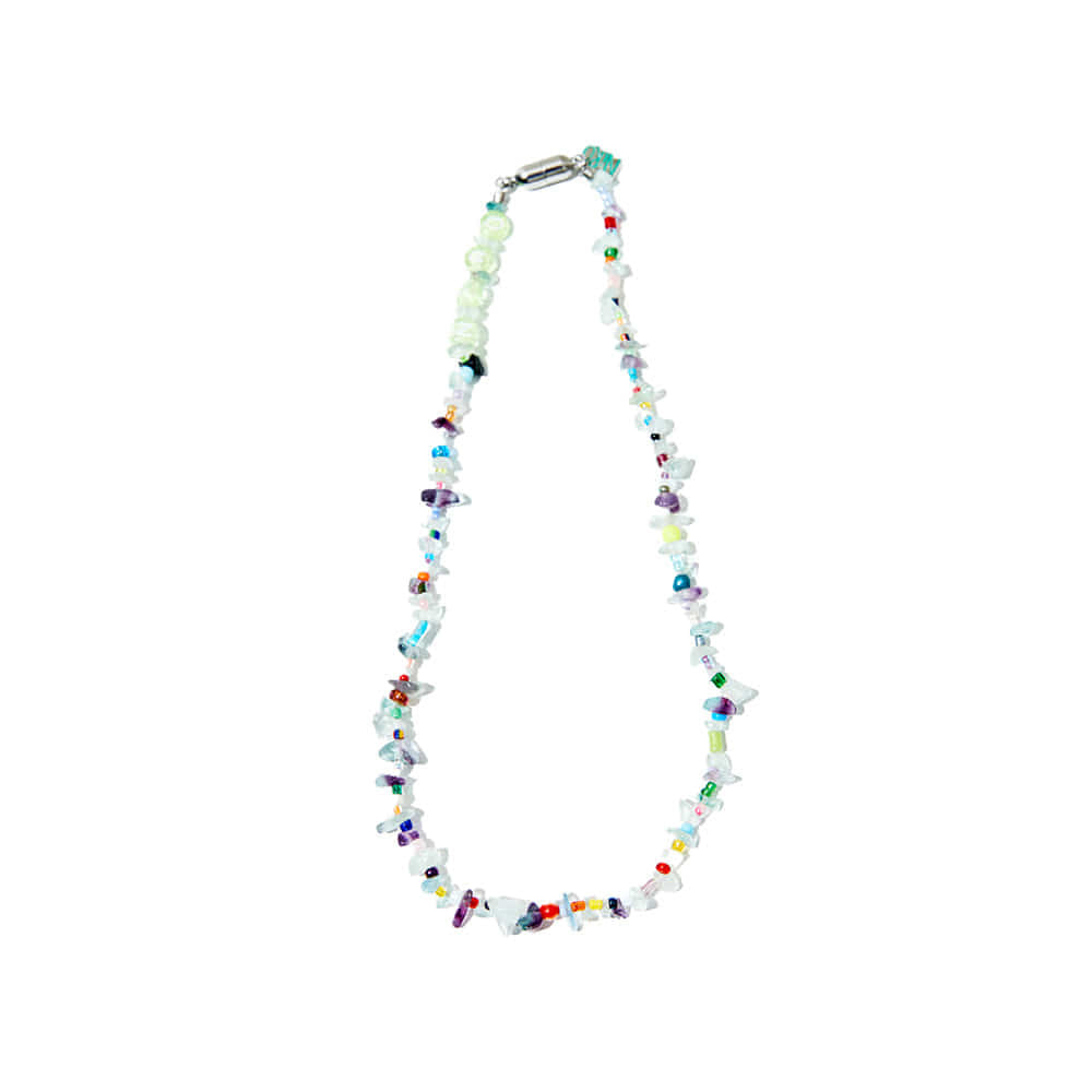 Beads&Crystal Random Mix Necklace(handmade)