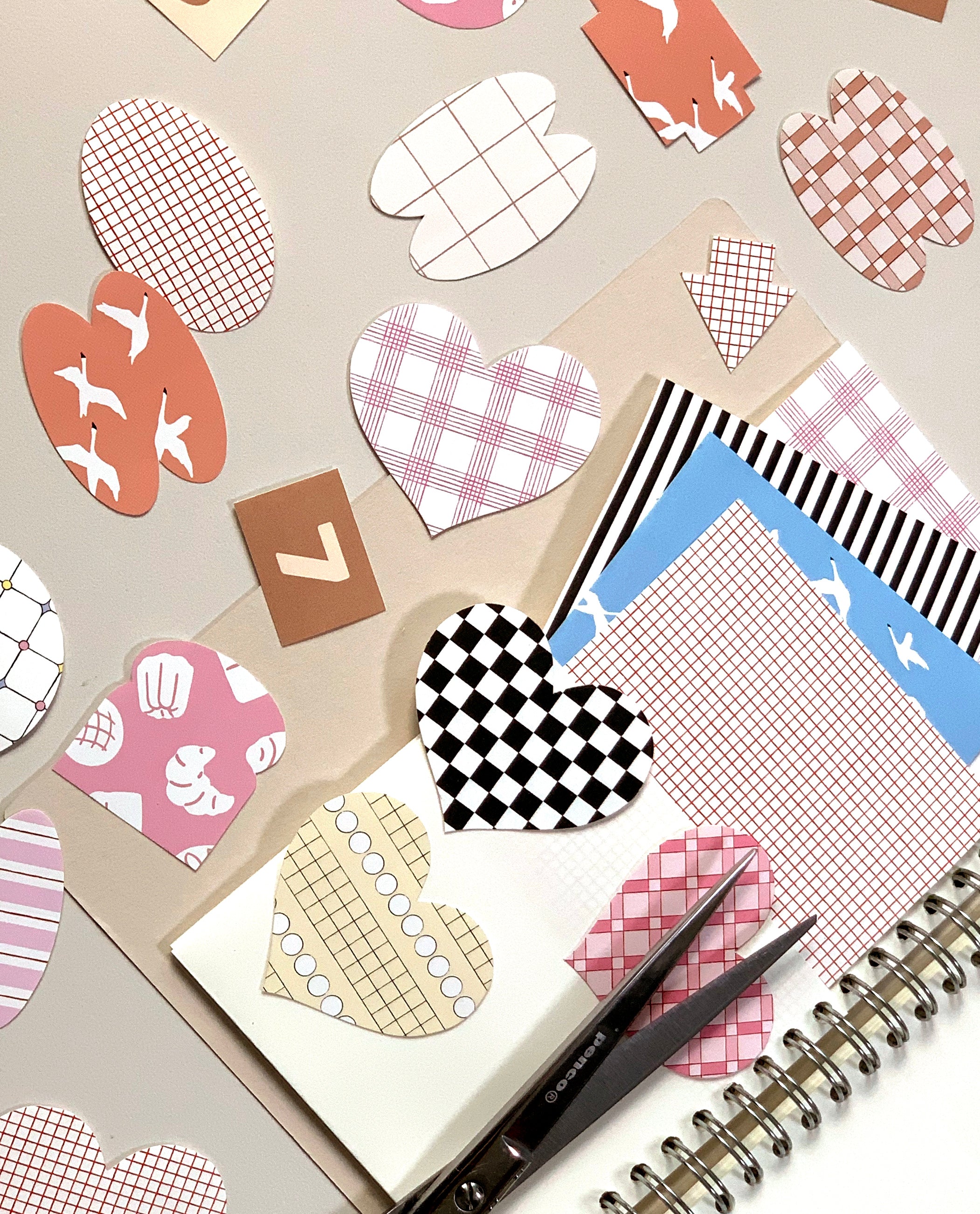 30 Pattern Paper Sticker Pack