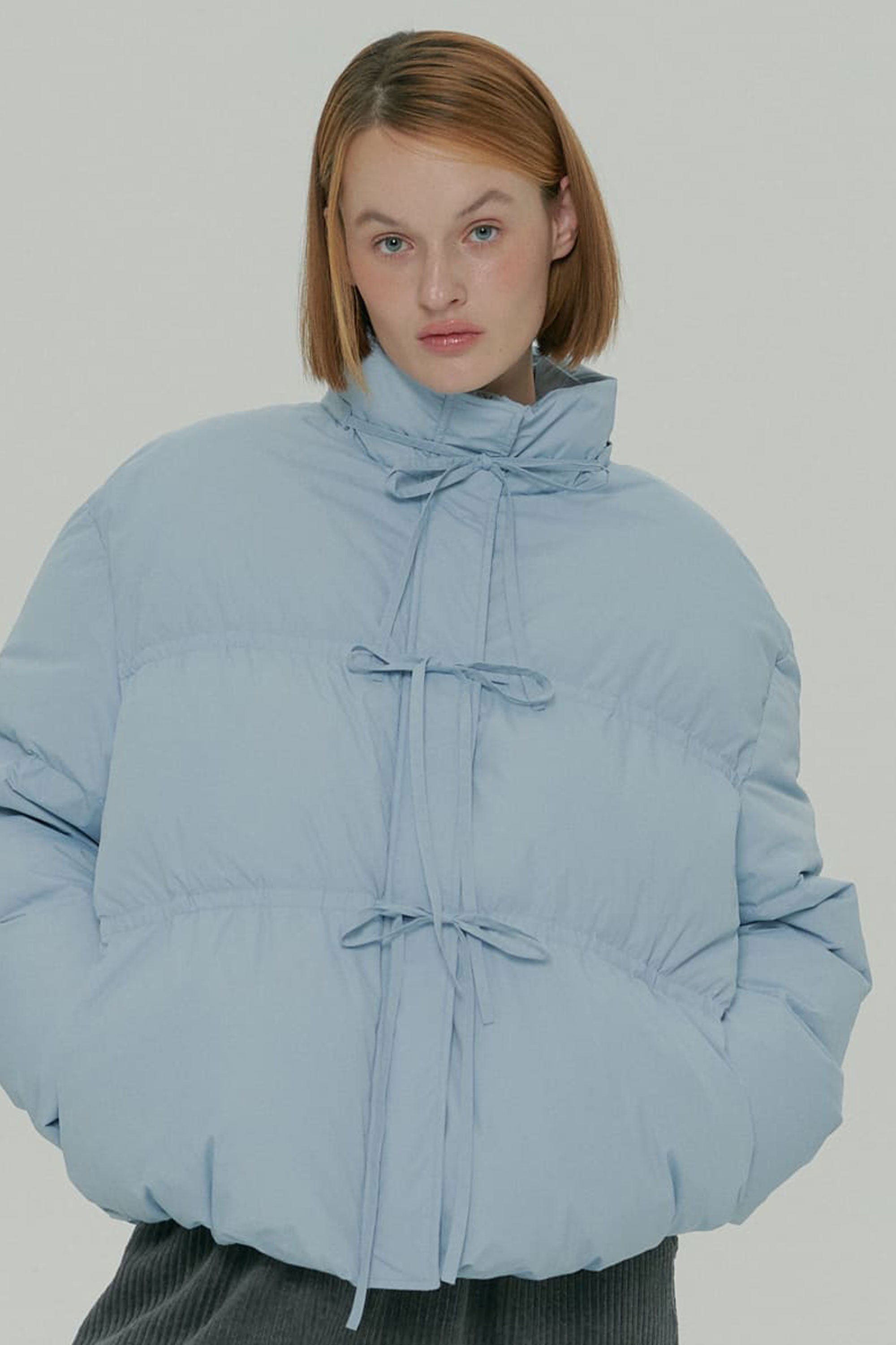 [1/3 pre-order] STRAP DOWN JACKET / SKY BLUE