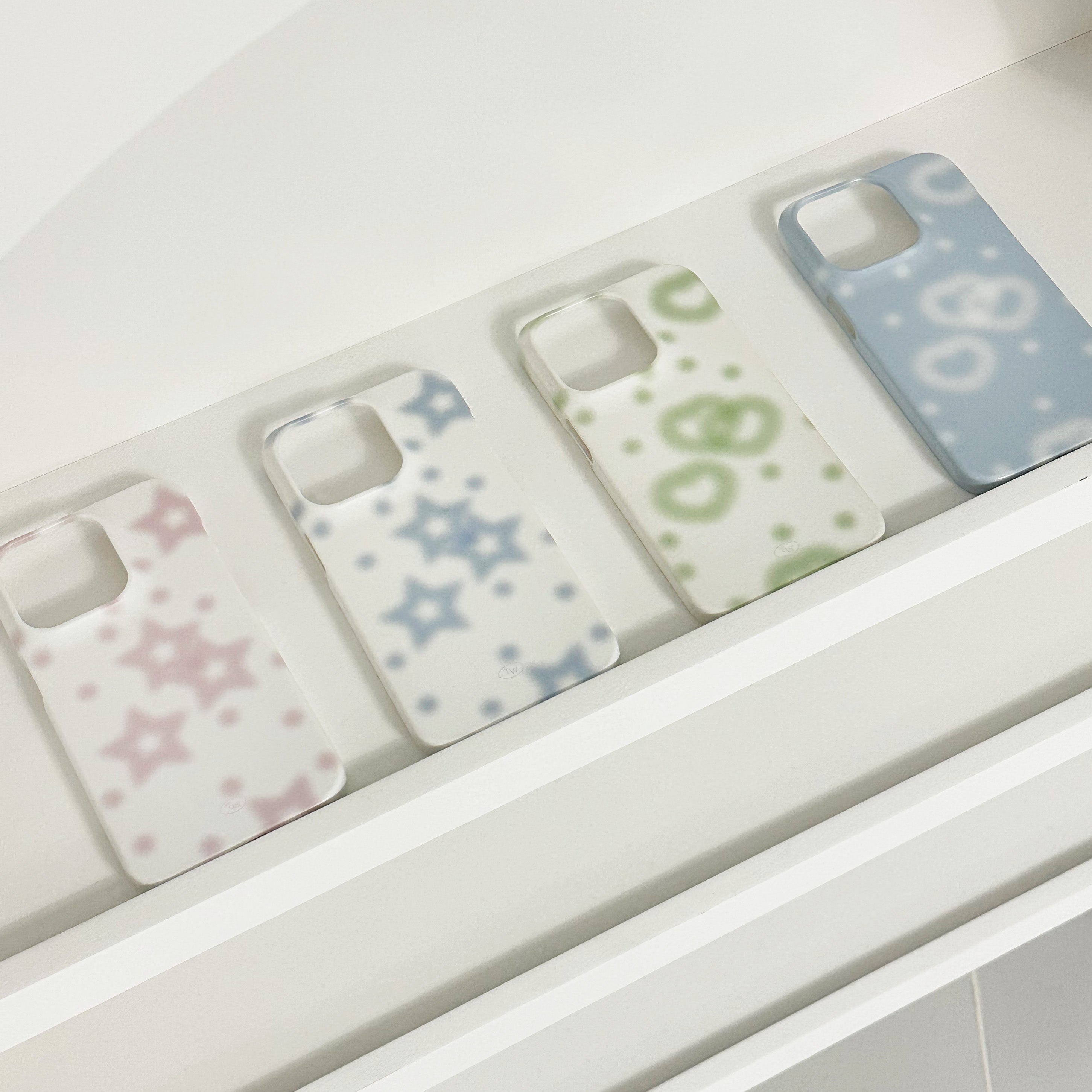 lollipop star hard case-blue