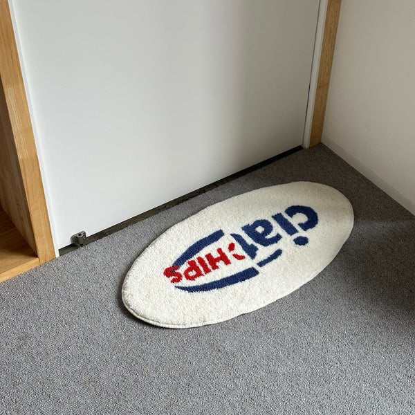 ciatre × MCnCHIPs® logo rug