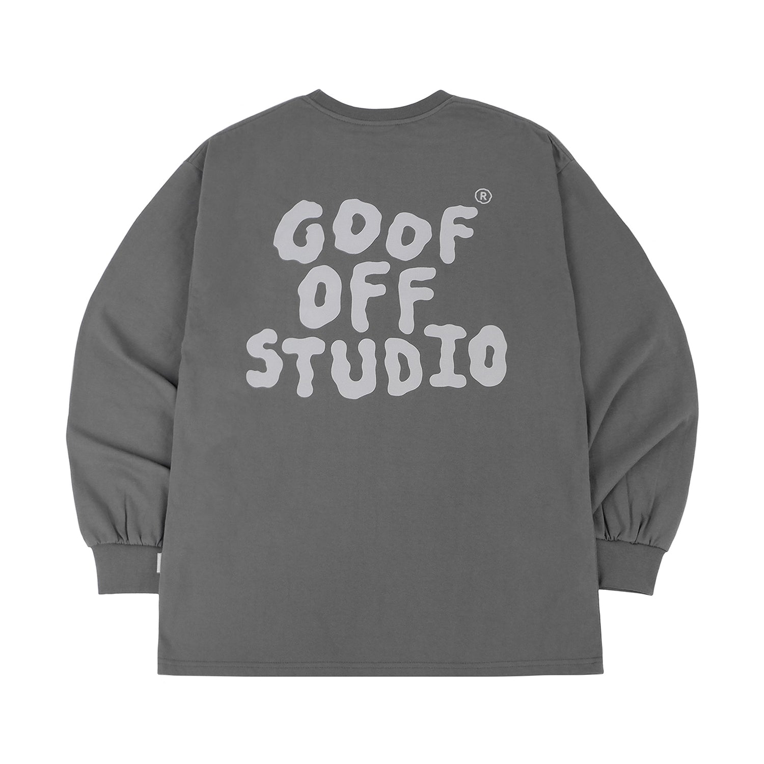 GF MAIN LOGO LONGSLEEVE - ( DEEP GRAY )