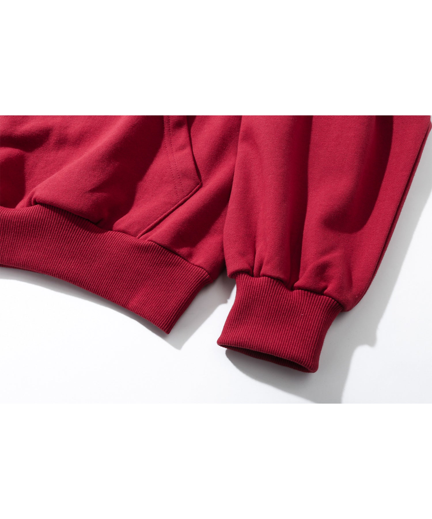 Sentimental Logo Hoodie (Deep Red)