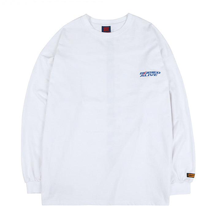 BA NEW LOGO LONG SLEEVE WHITE