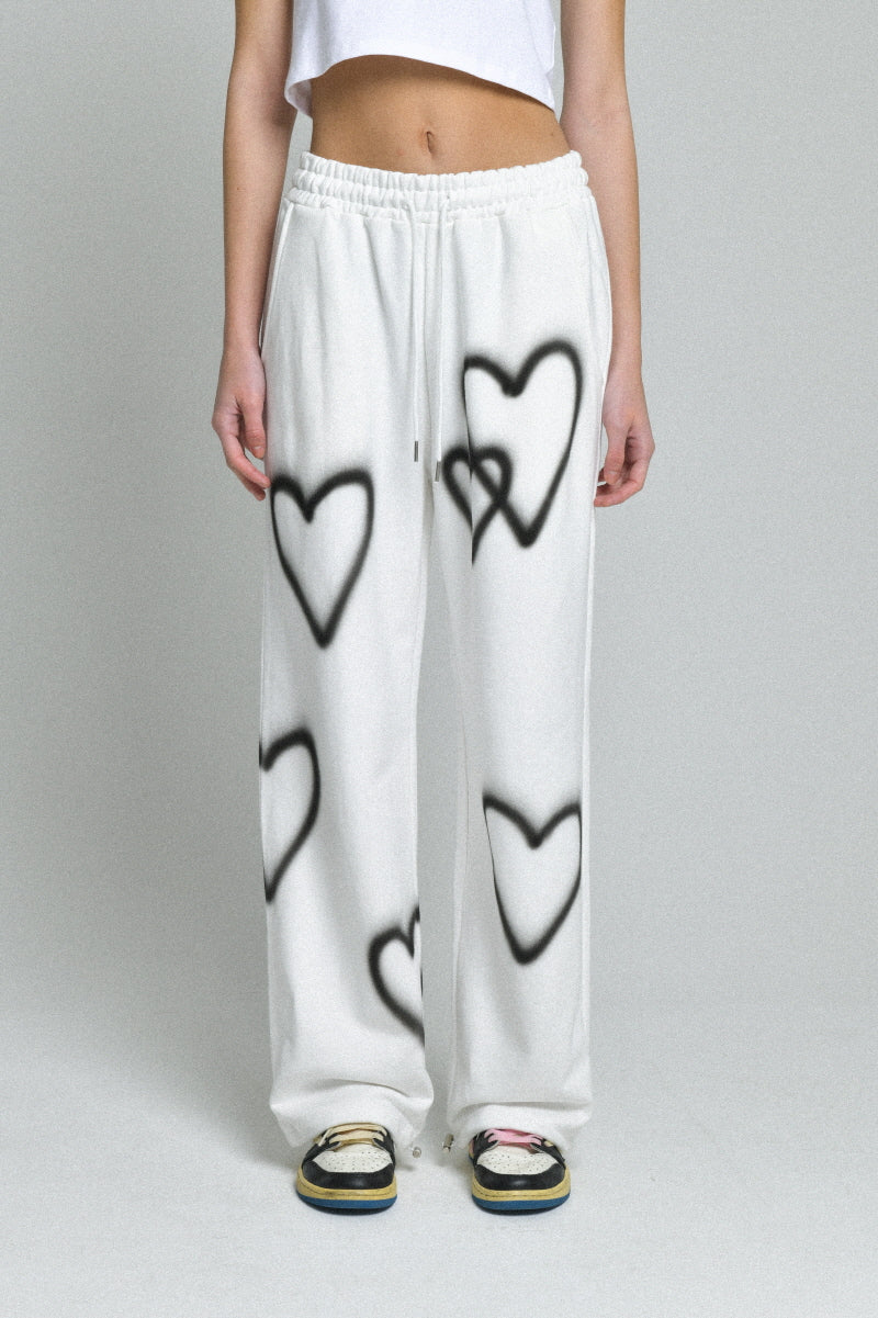 2 heart pants (ivory)