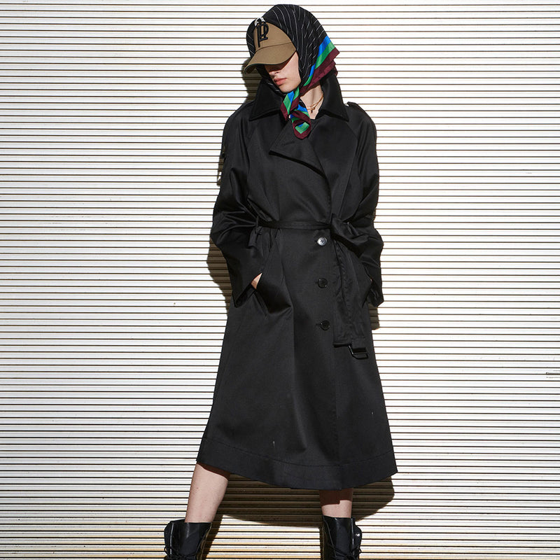 純正販売 MUZEミューズ - HOODED TRENCH COATトレンチコート 57-dental.com