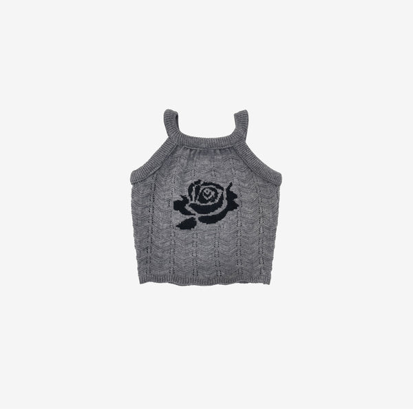 Marine Rose Knit Sleeveless