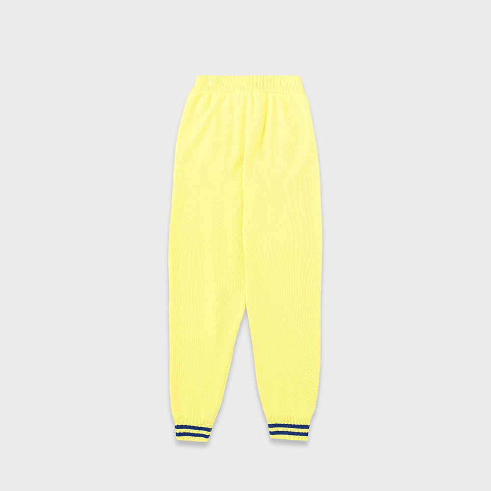 STRIPE INSERT JOGGER PANTS_YELLOW