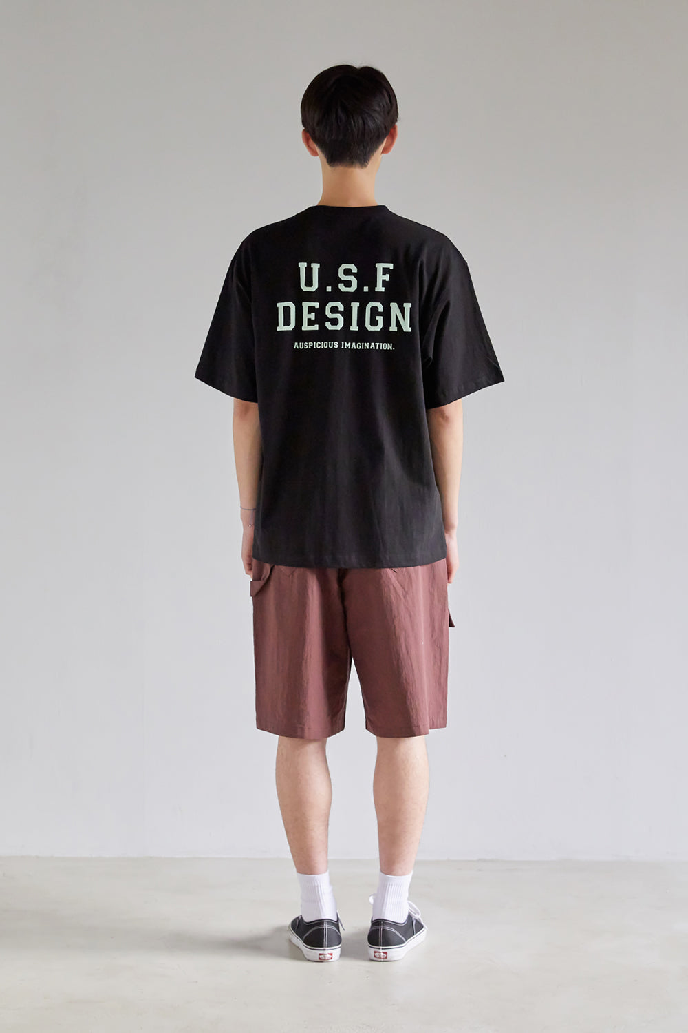 Fatigue Pocket Half Pants (Brown)