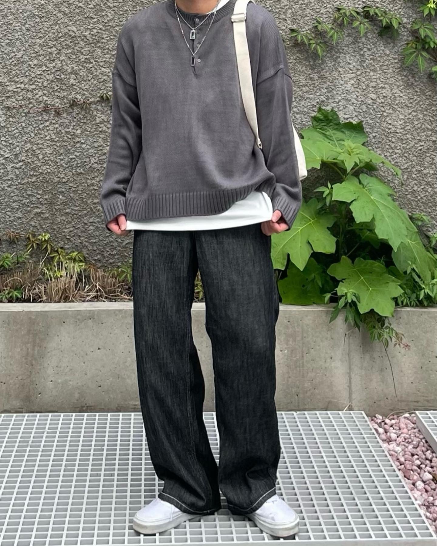 WOLF LINEN DENIM PANTS(XS~L)