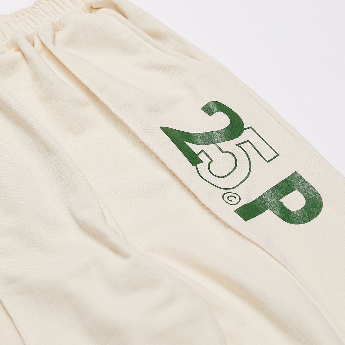 25P SENSE LOGO SWEAT PANTS_CREAM