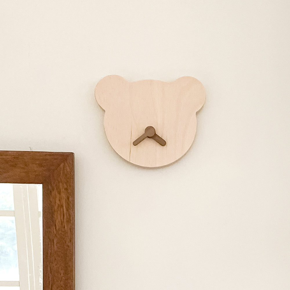 Teddy O'clock - Silent Wall Clock