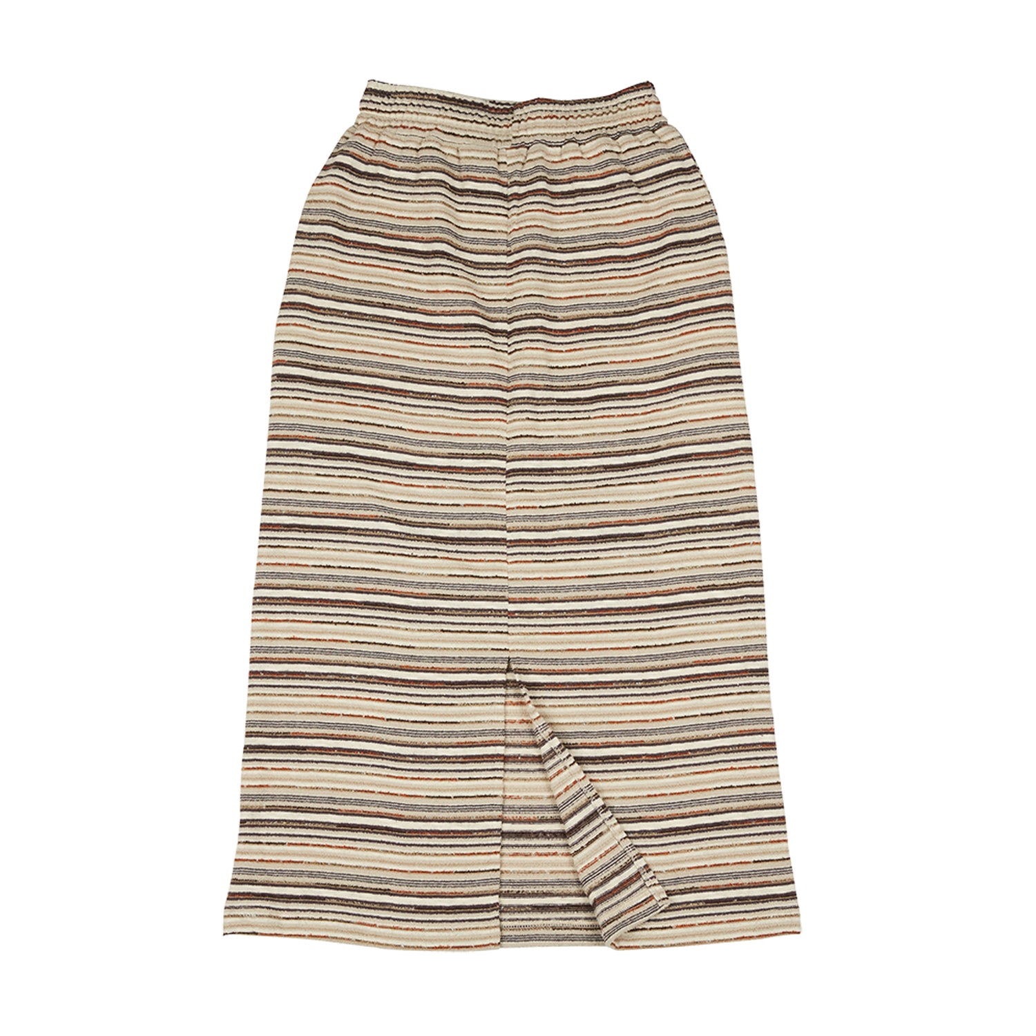 Stripe Knit Skirt [Beige]