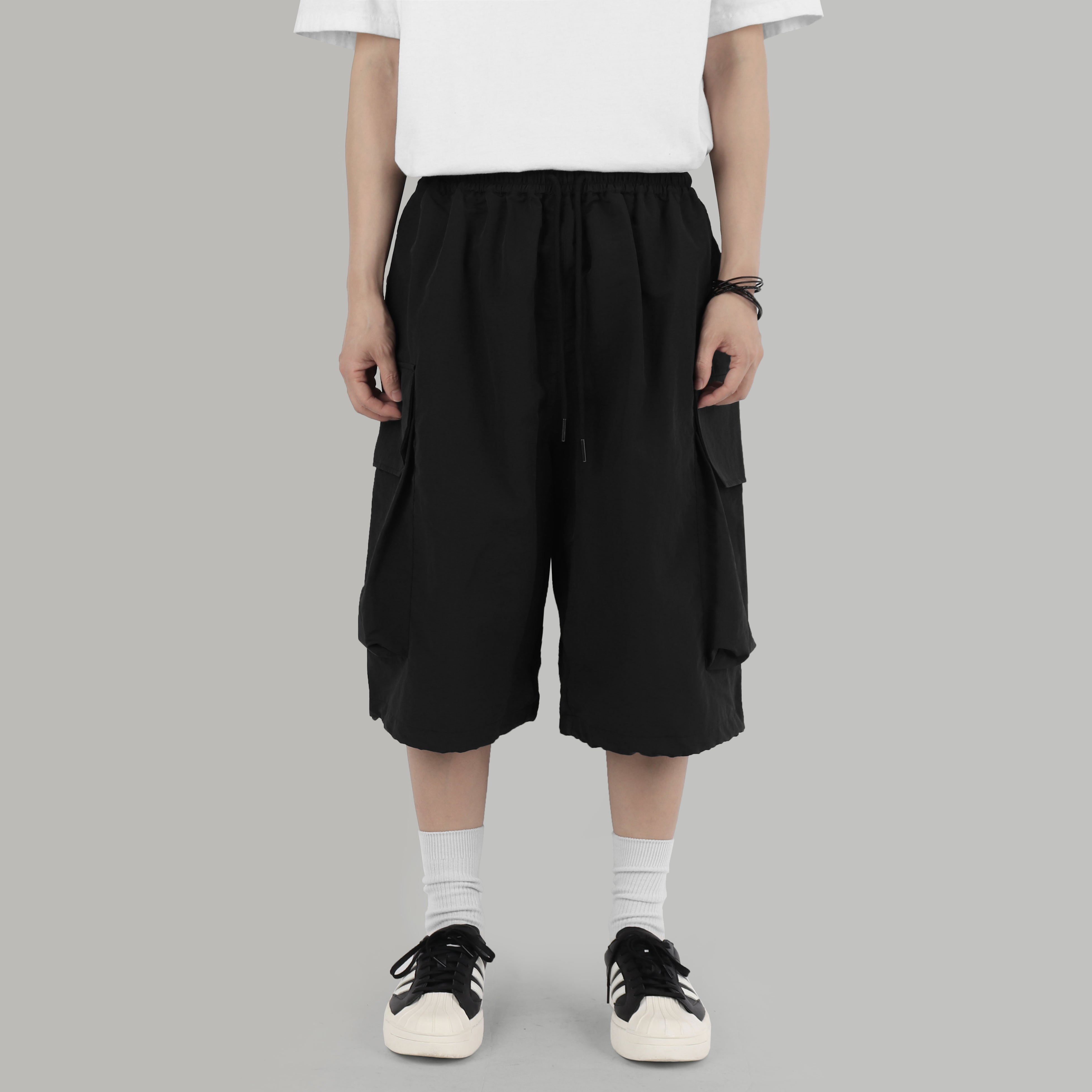 Pastel cargo shorts