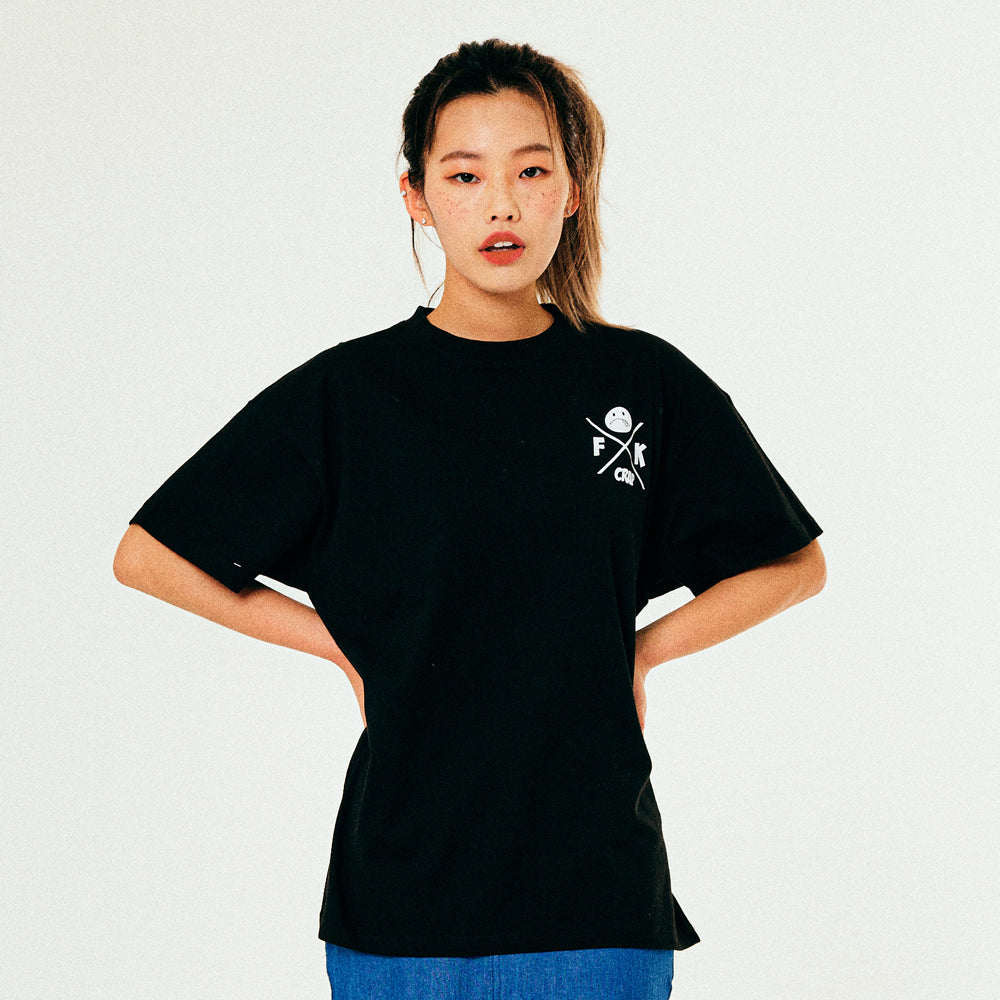 FREAKISH PEAK SHORT SLEEVE T-SHIRTS (BLACK)