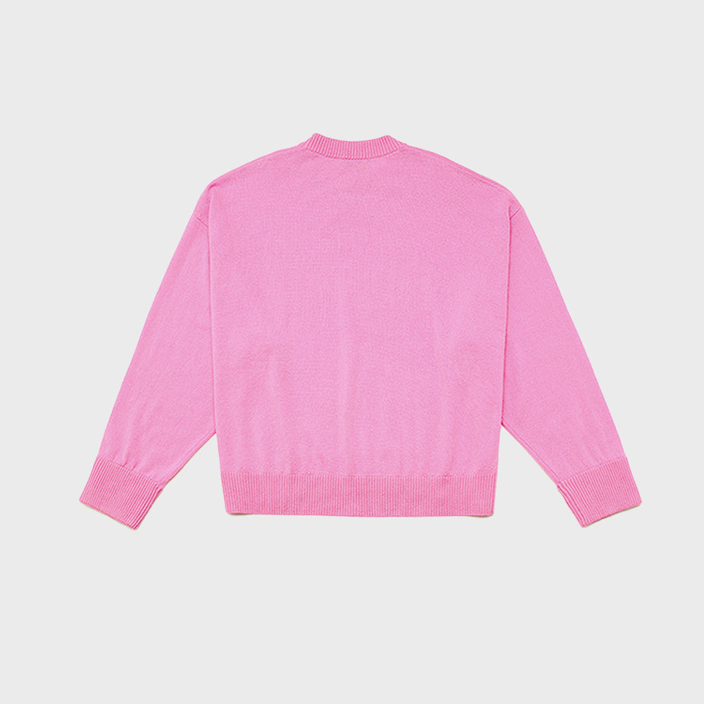 SIDE PANEL PULLOVER_PINK