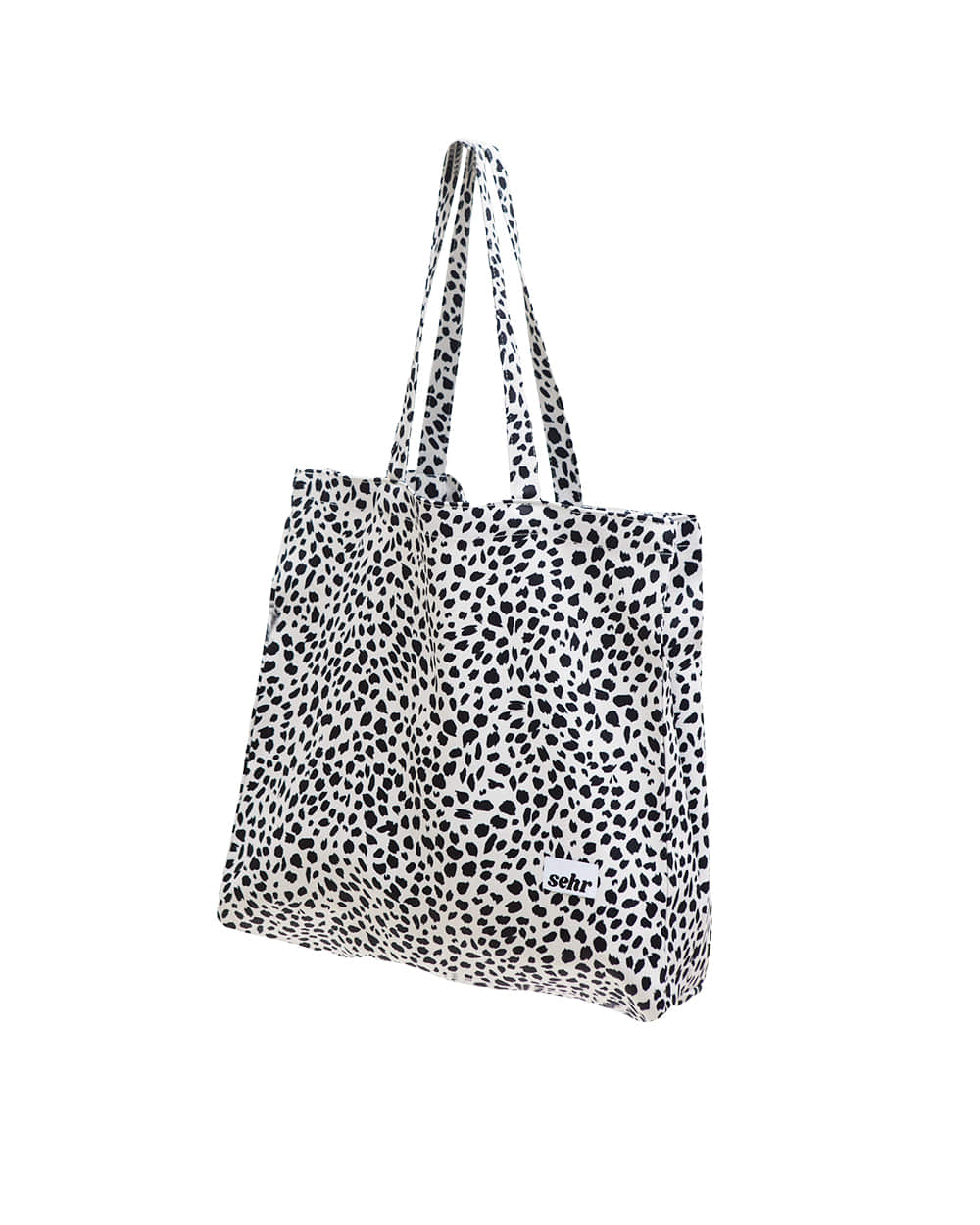 Leopard Marshmallow Big Bag (White)