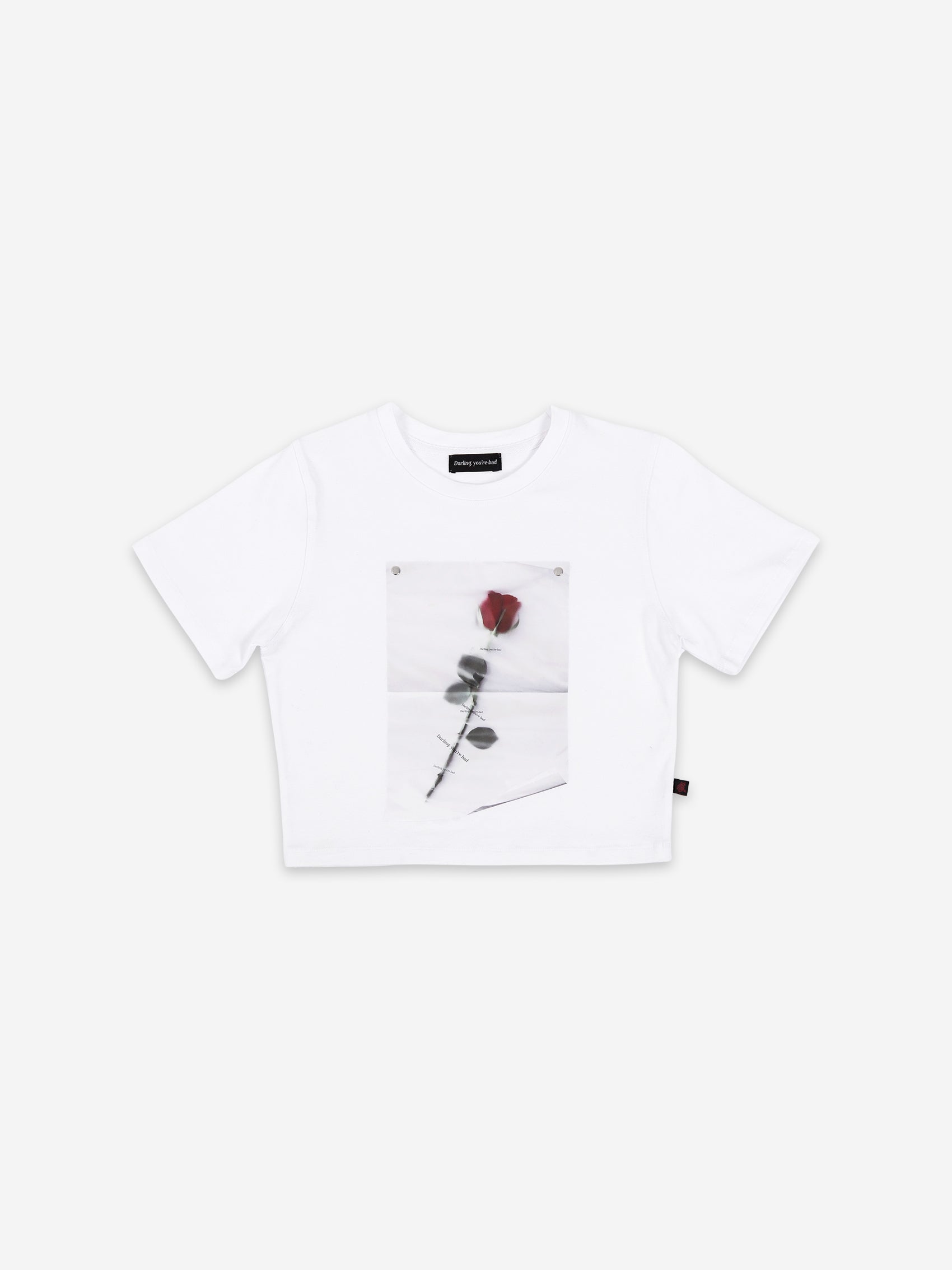 PINNED ROSE POSTER TEE